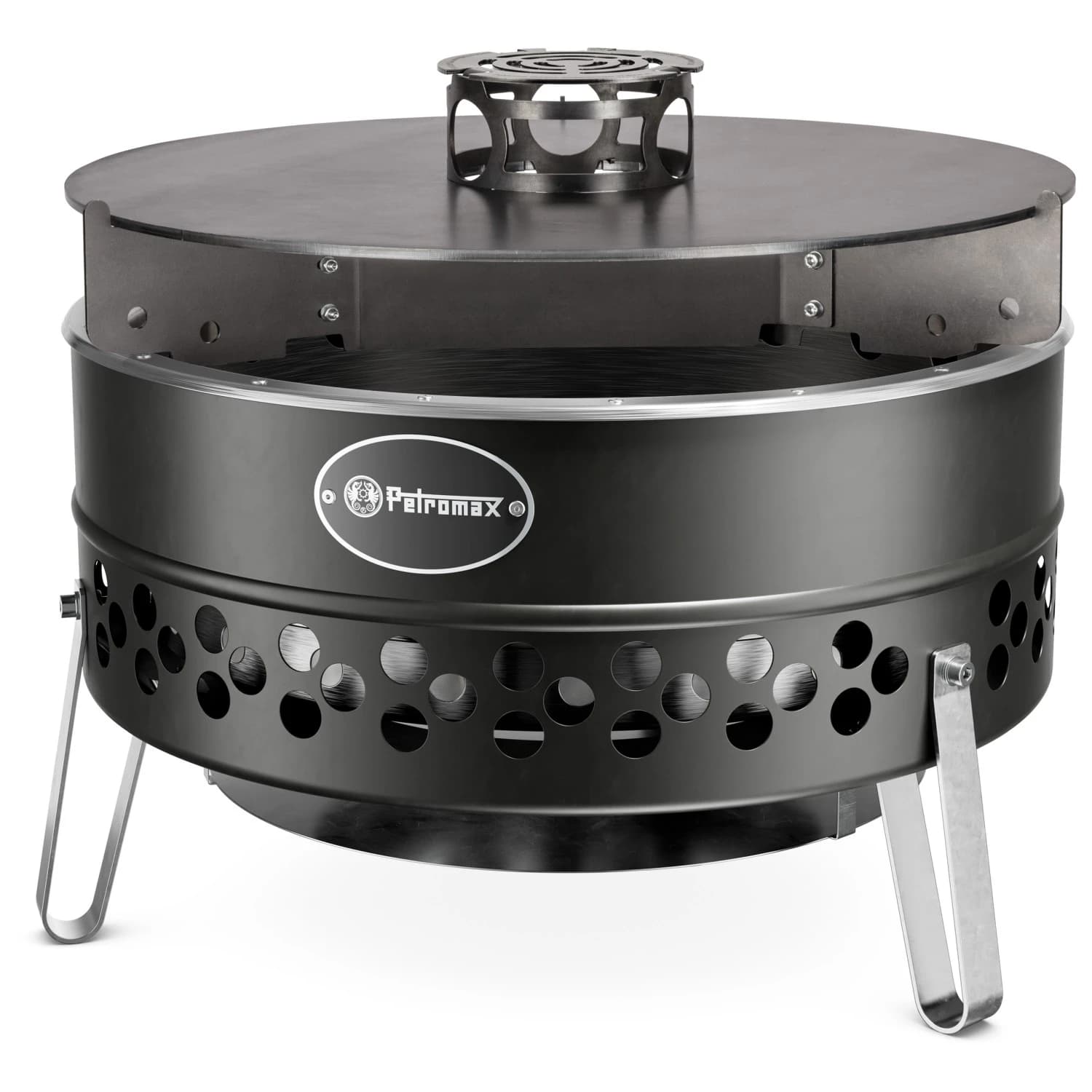 Скара (BBQ) Petromax Feuerschale Tyropit Black Edition Grill - Schwarz