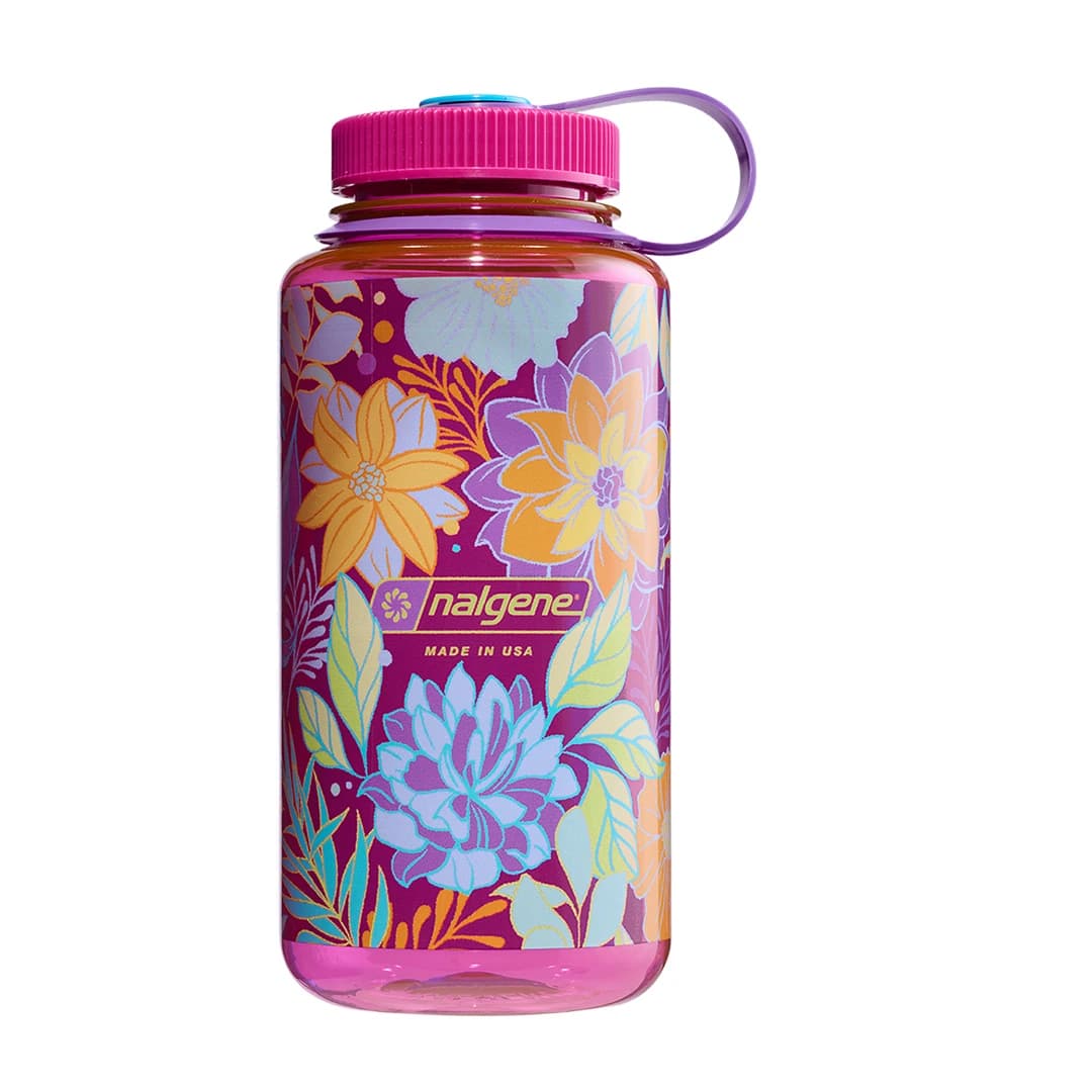 Бутилка за вода Nalgene Sustain Wide Neck Water bottle - Botanical Florals