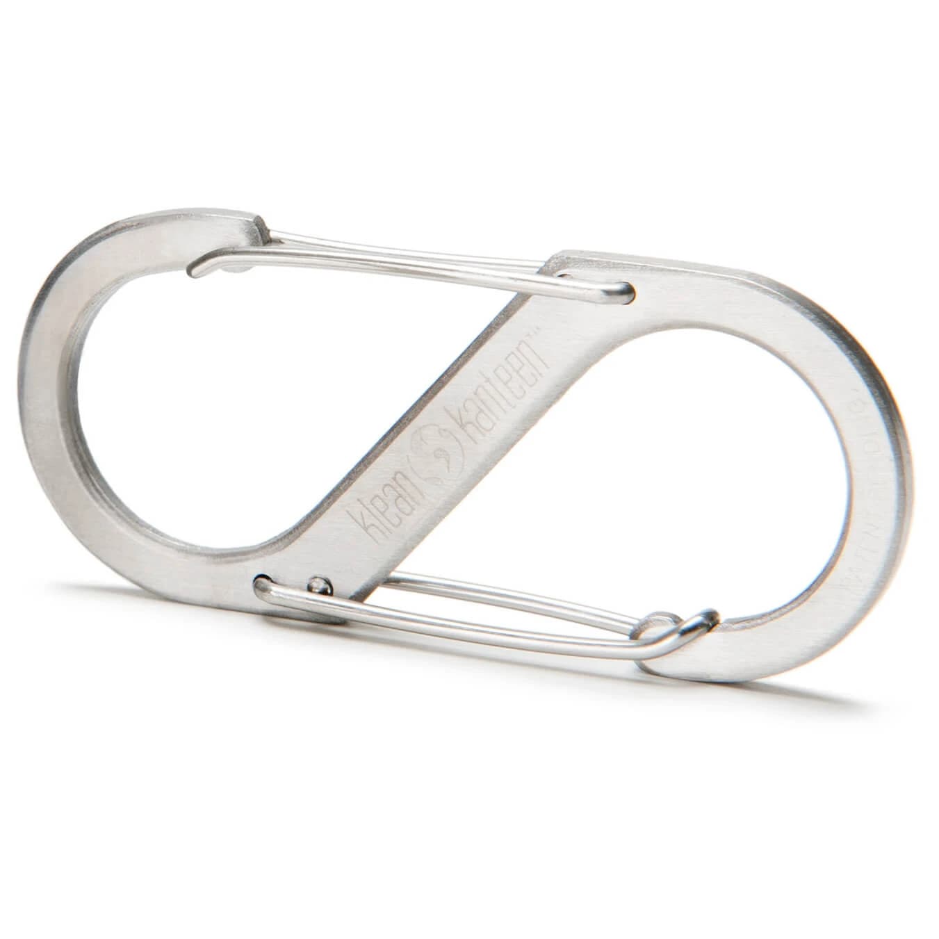 Комплект за почистване Klean kanteen S-Karabiner Gear carabiner - Brushed Stainless