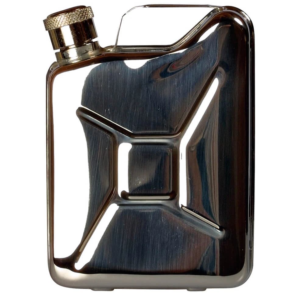 Съд за вода Basic nature Hip Flask Canister Flask - Metallic