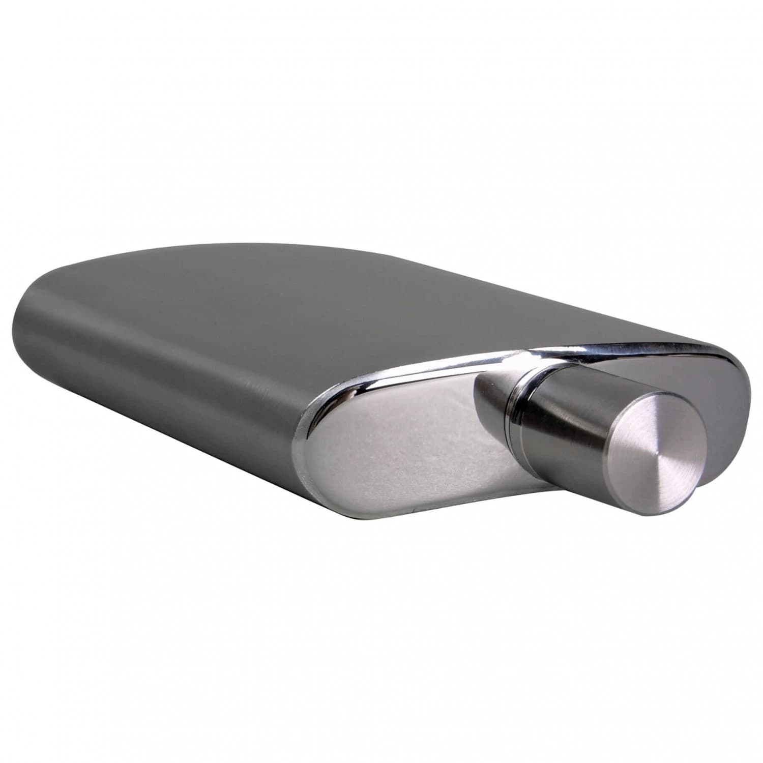 Манерка Basic nature Flachmann Brush Flask - Metallic