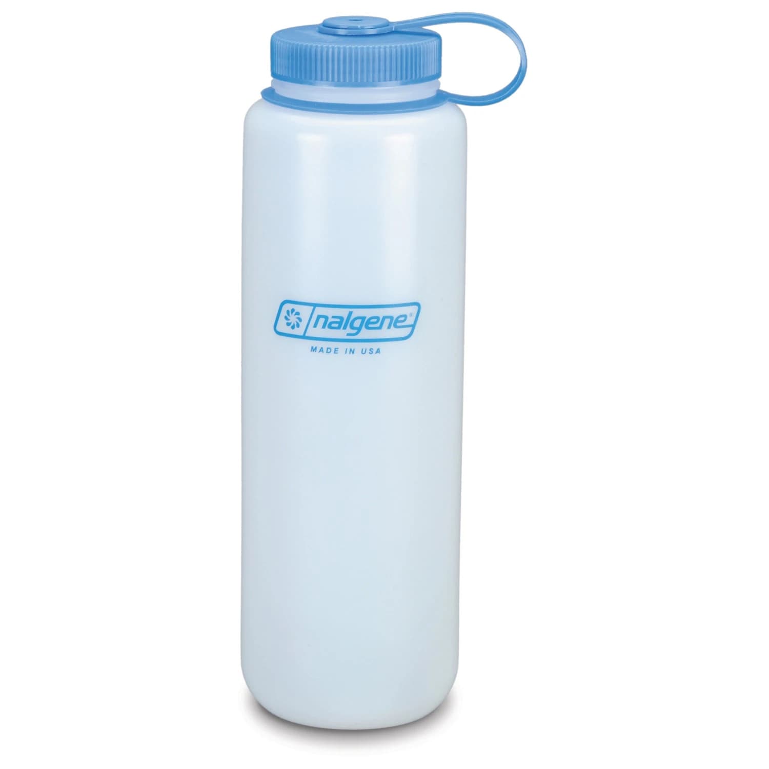 Бутилка за вода Nalgene HDPE-Flasche Loop-Top Water bottle - White