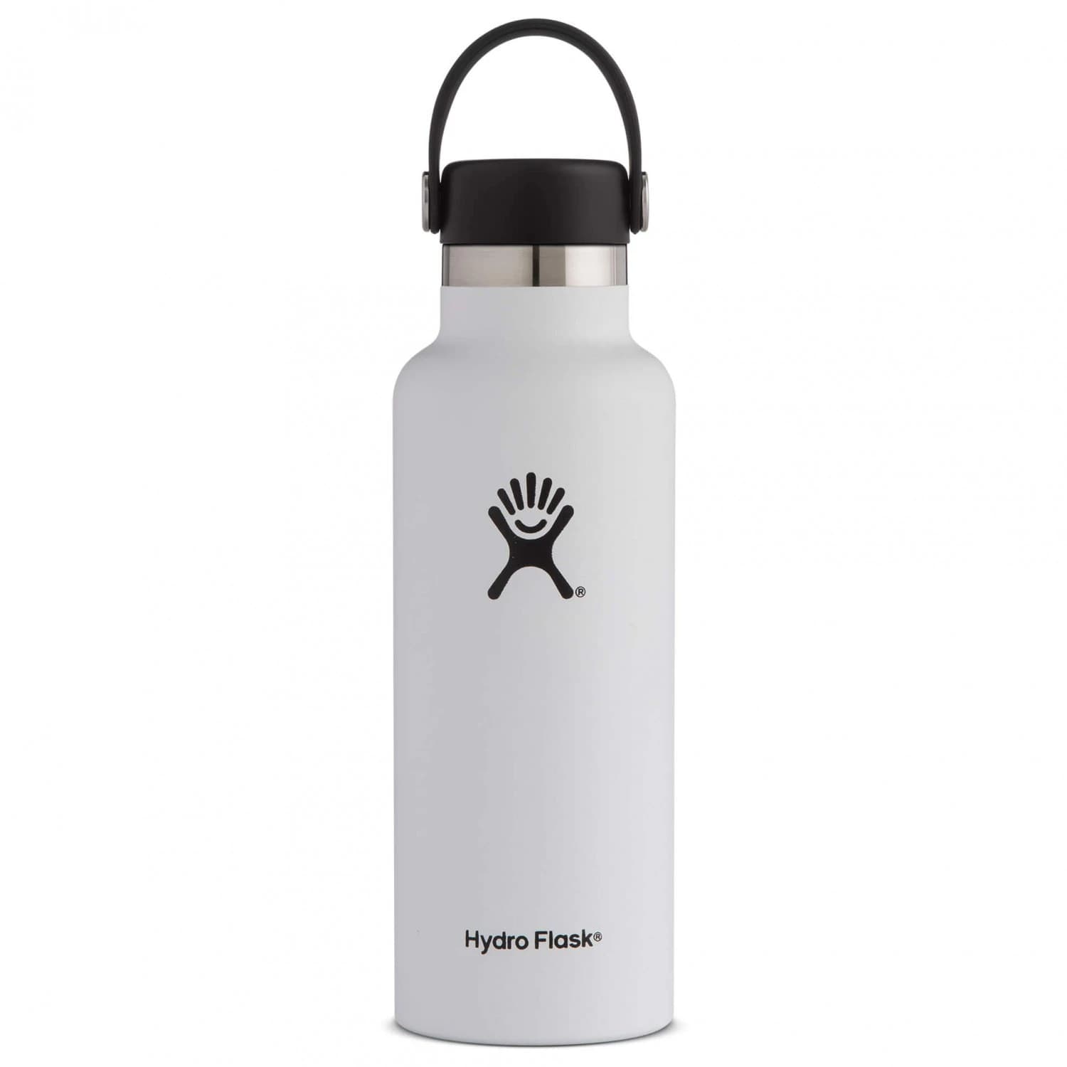 Термо бутилка Hydro flask Standard Mouth with Standard Flex Cap Insulated bottle - White