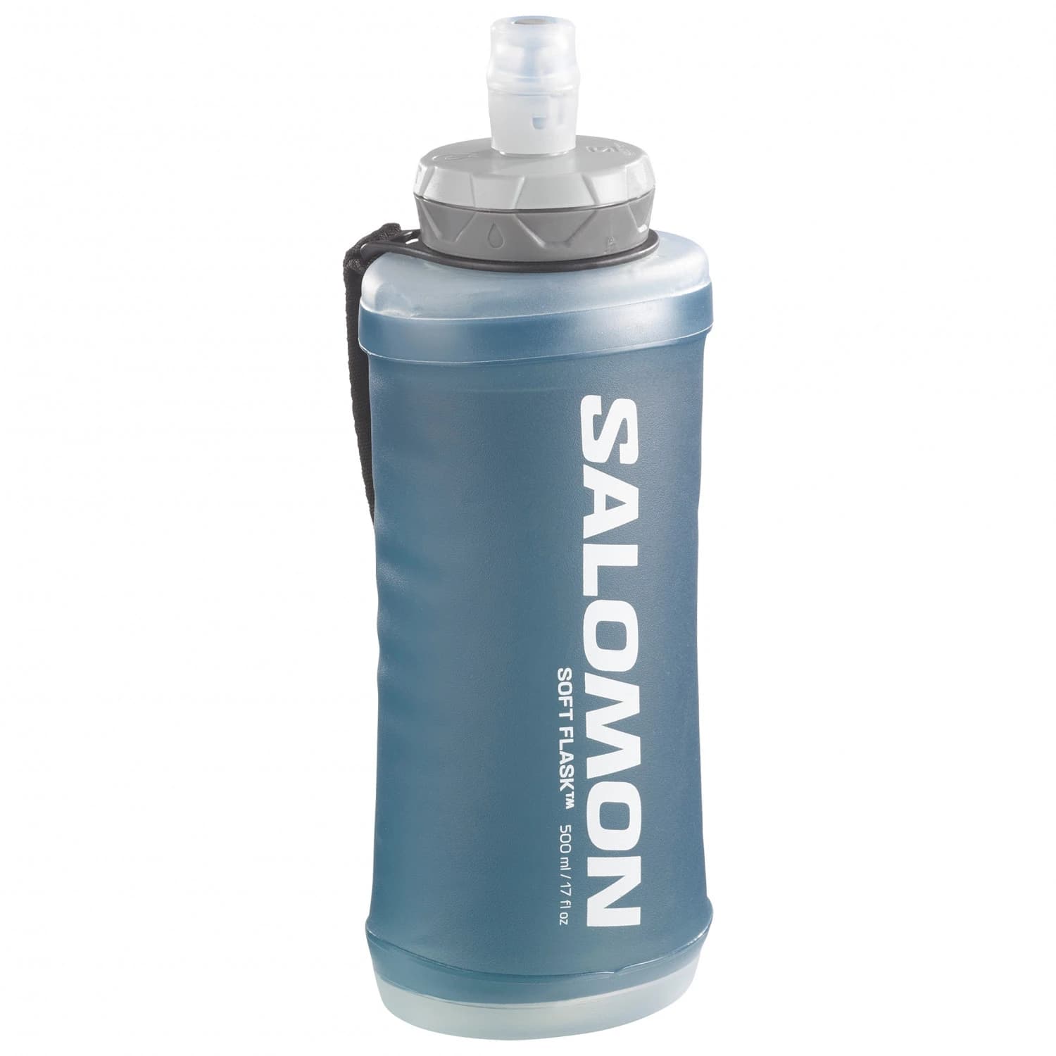 Бутилка за вода Salomon Active Handheld Water bottle - Black / Slate Grey