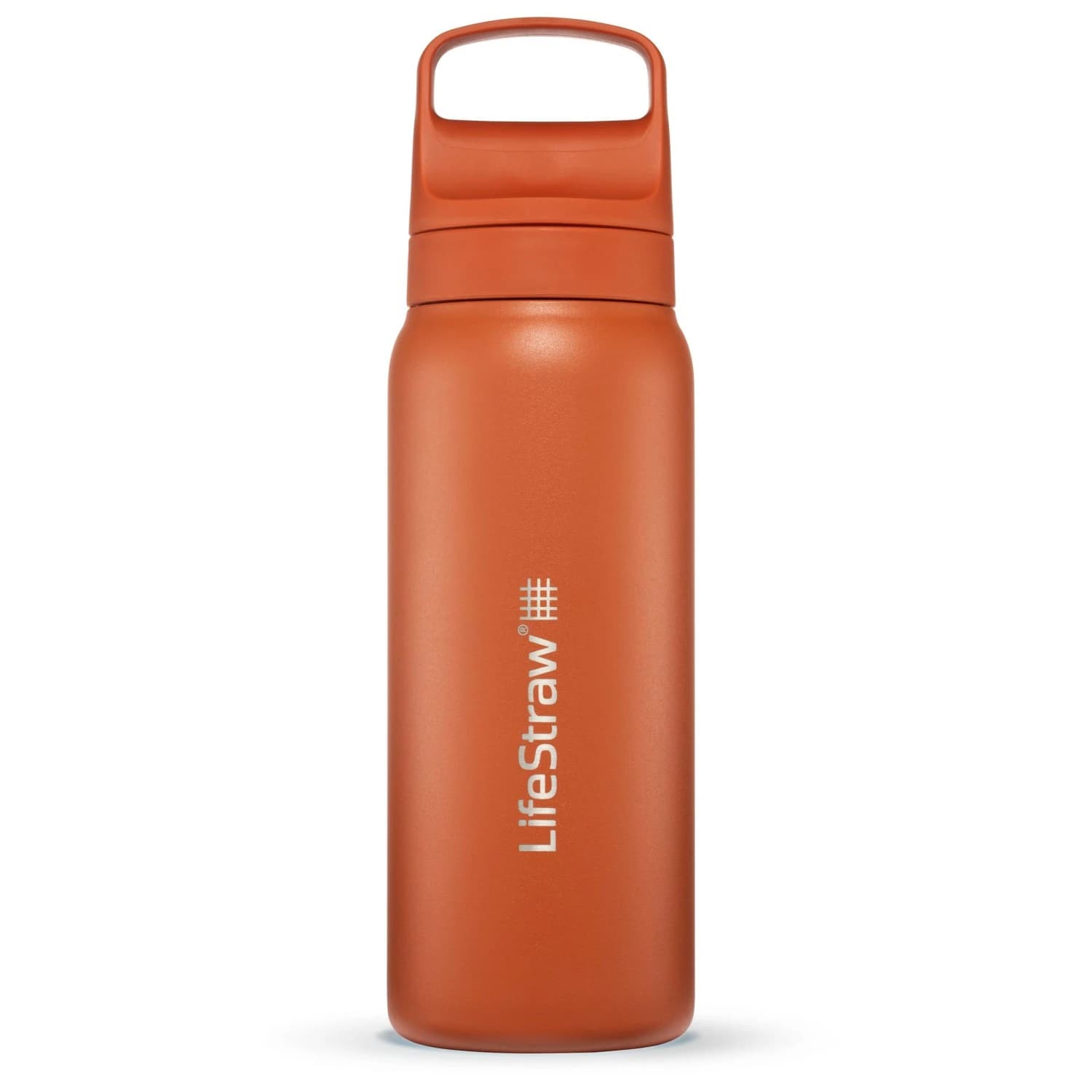 Бутилка с филтър LifeStraw Go Stainless Steel Water bottle - Kyoto Orange