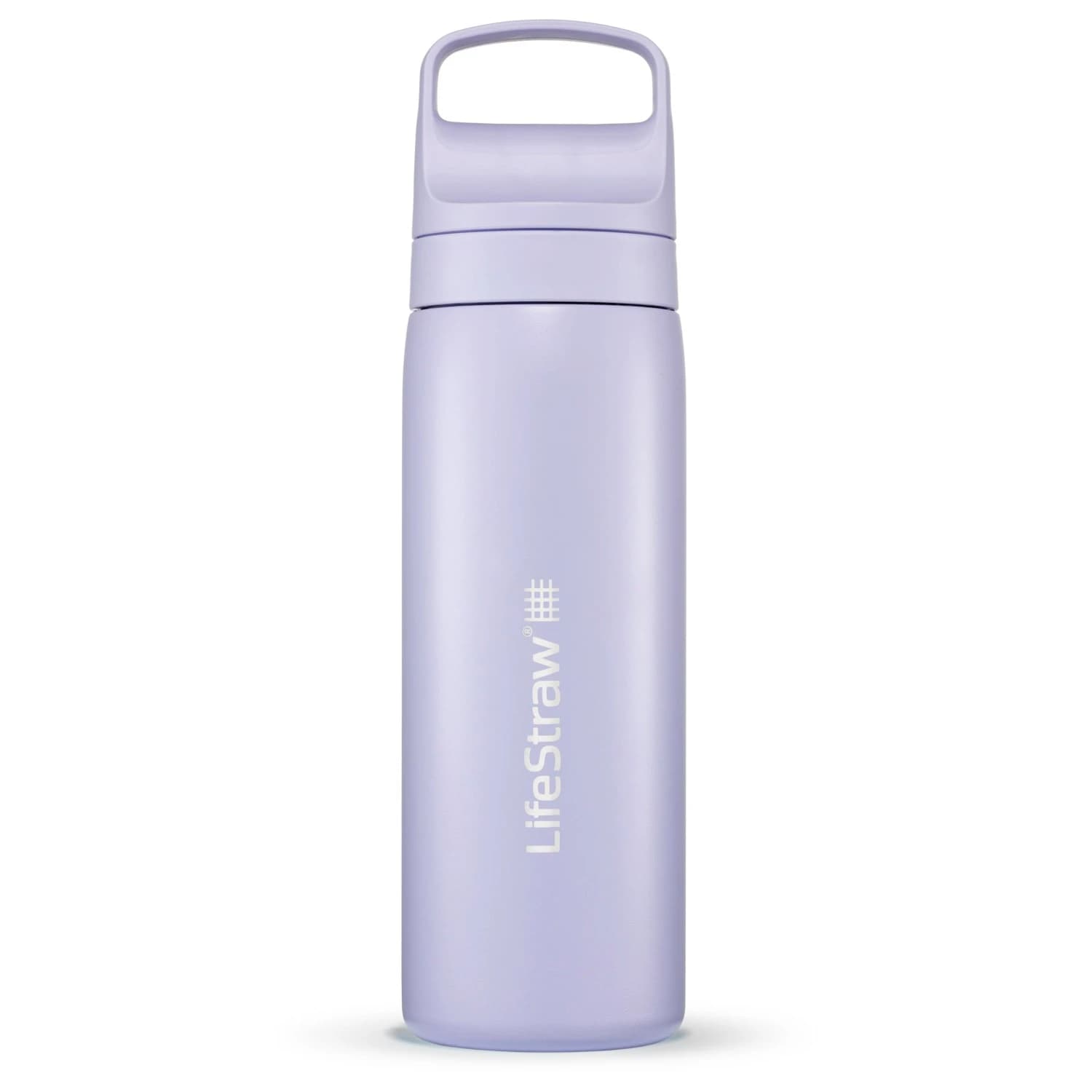 Бутилка с филтър Lifestraw Go Stainless Steel Water bottle - Provence Purple