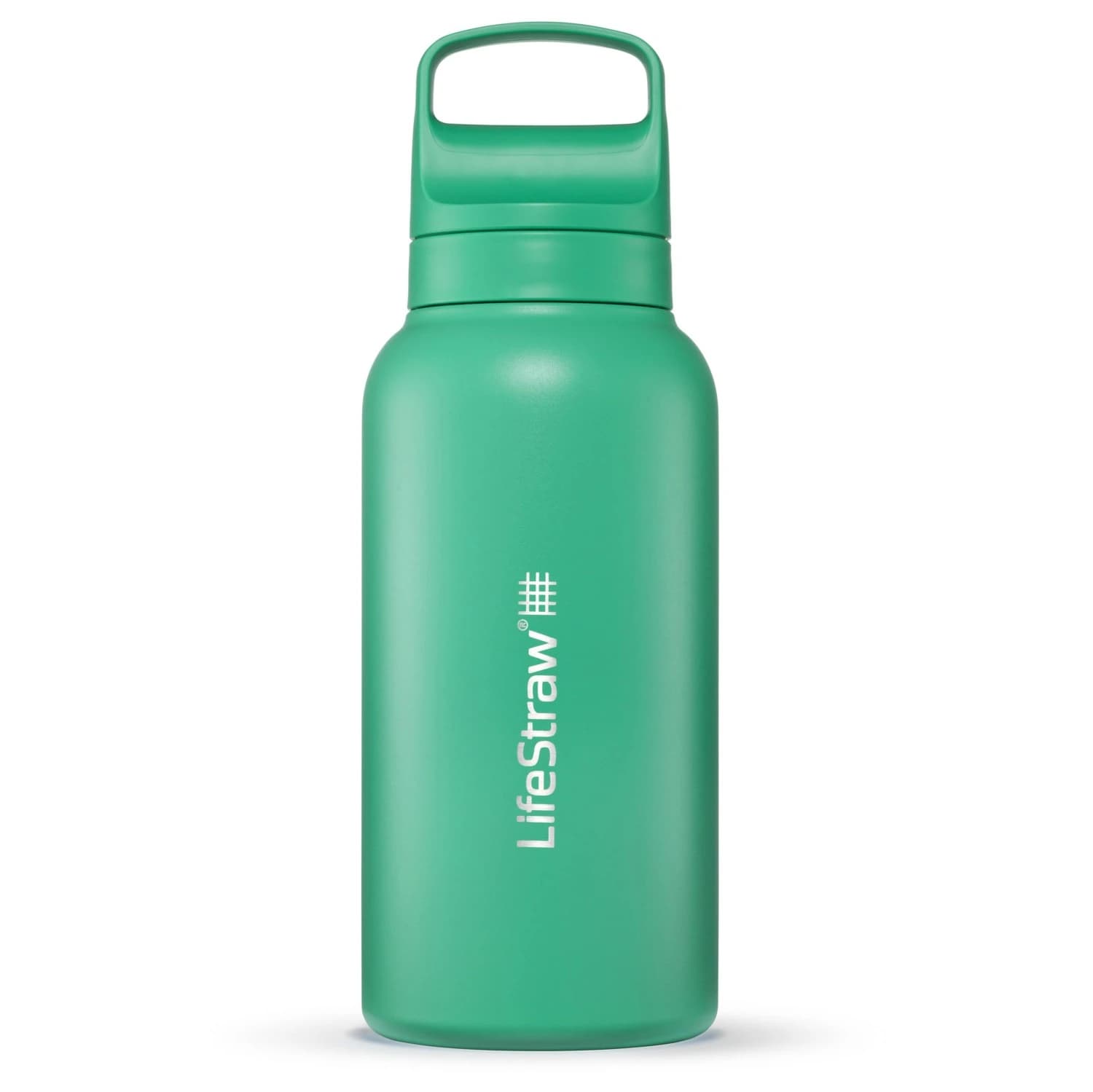 Бутилка с филтър LifeStraw Go Stainless Steel Water bottle - Cactus Green