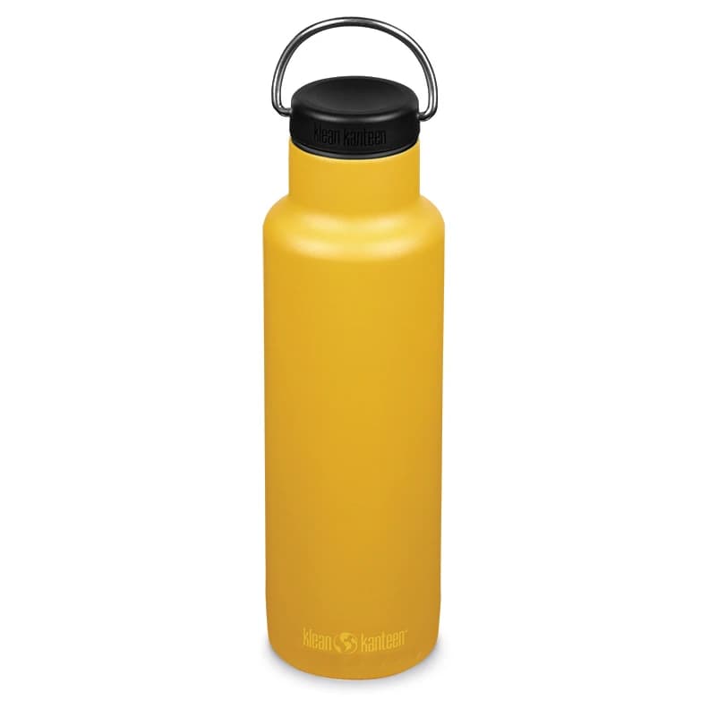 Бутилка за вода Klean kanteen Classic with Loop Cap Water bottle - Marigold