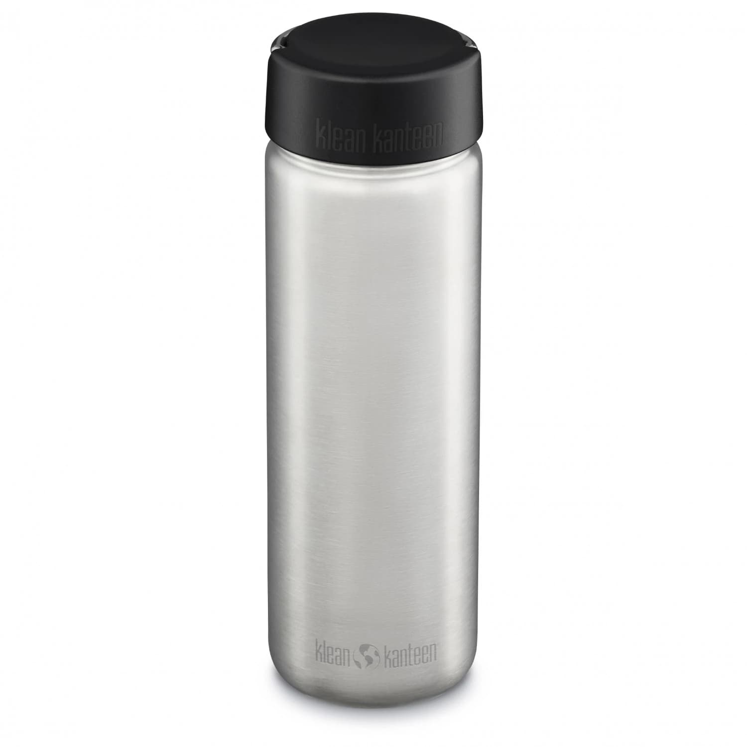 Бутилка за вода Klean Kanteen Wide with Loop Cap Water bottle - Brushed Stainless