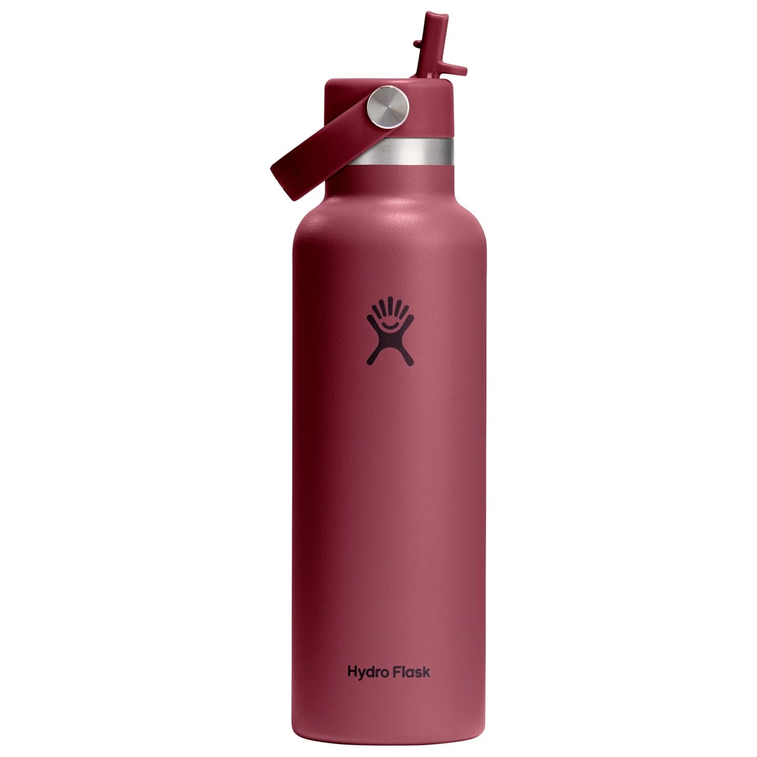 Термо бутилка Hydro flask Standard Flex Straw Cap Insulated bottle - Burgundy