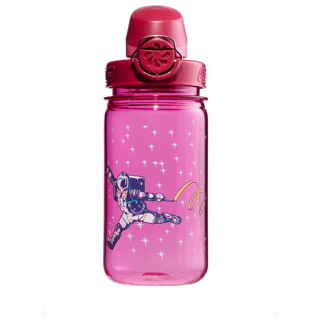 Детска бутилка за вода Nalgene Kinderflasche OTF Kids Sustain Water bottle - Pink Astronaut