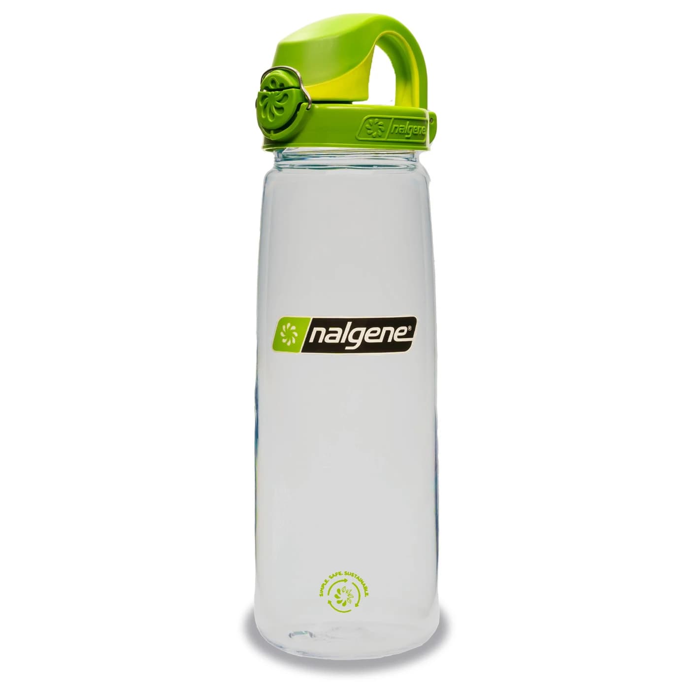 Бутилка за вода Nalgene Trinkflasche OTF Sustain Water bottle - Transparent / Green