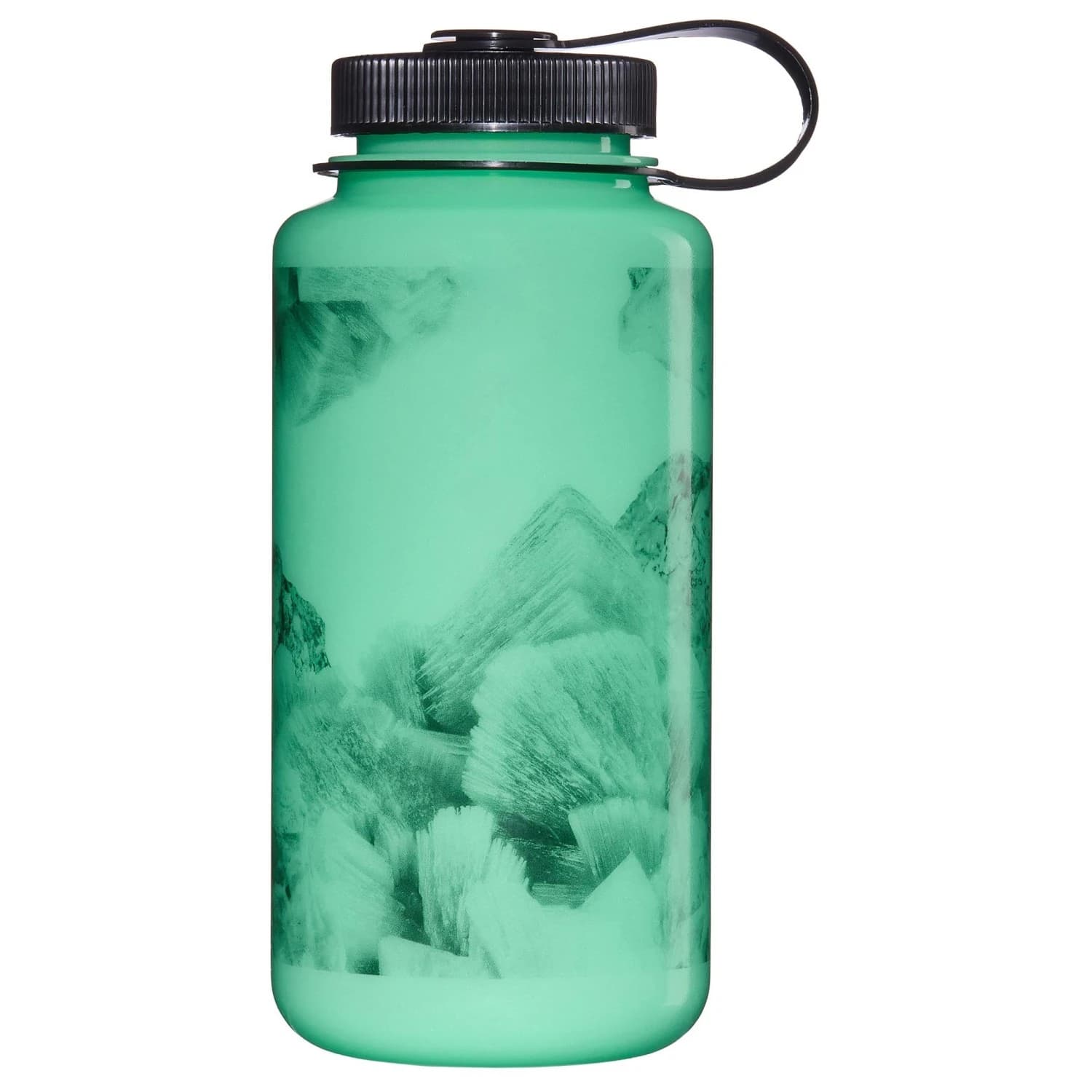 Бутилка за вода Nalgene Trinkflasche WH Glow Sustain Water bottle - Glow Black Crystals