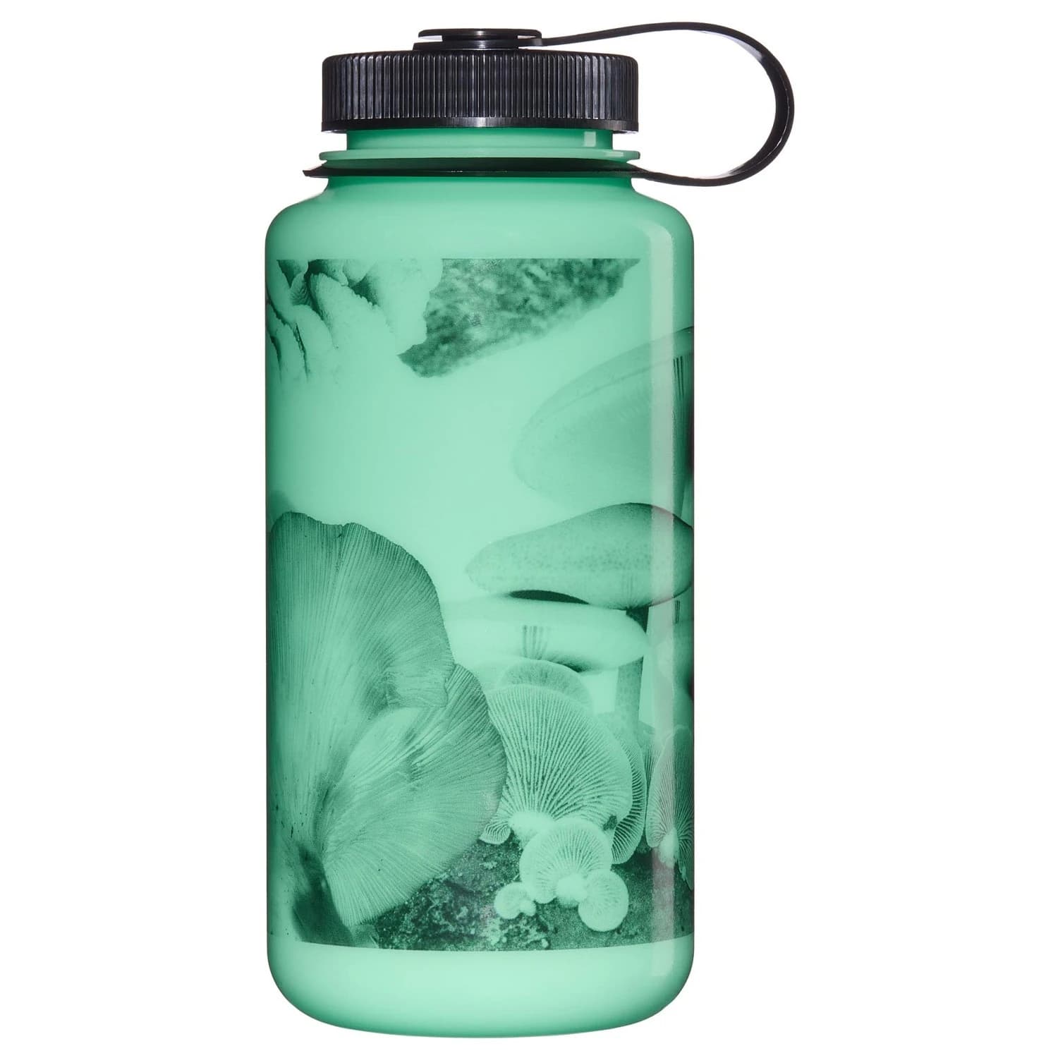 Бутилка за вода Nalgene Trinkflasche WH Glow Sustain Water bottle - Glow Black Mushrooms