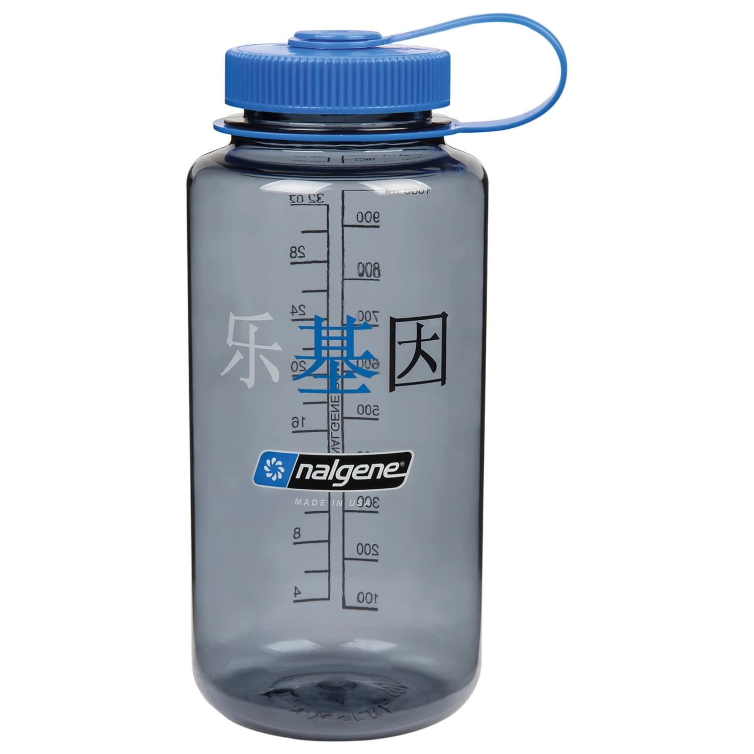 Бутилка за вода Nalgene Trinkflasche WH Sustain Water bottle - Grey Happy Gene