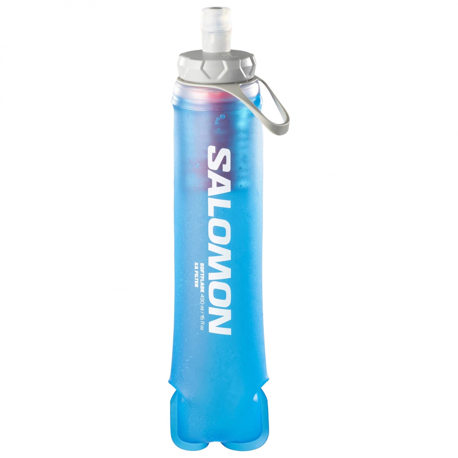Бутилка за вода Salomon Soft Flask XA Filter 42 Water bottle - Clear Blue