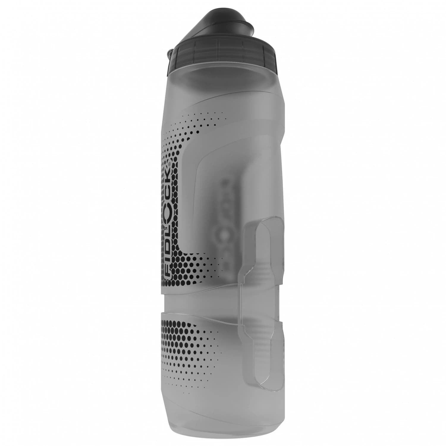 Бутилка за велосипед Fidlock Twist Replacement Bottle 800 Cycling water bottles - Transparent Black / Fidlock-Logo