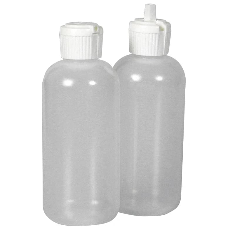 Бутилка за вода Basic nature Flask with Flap Pourer - Transparent