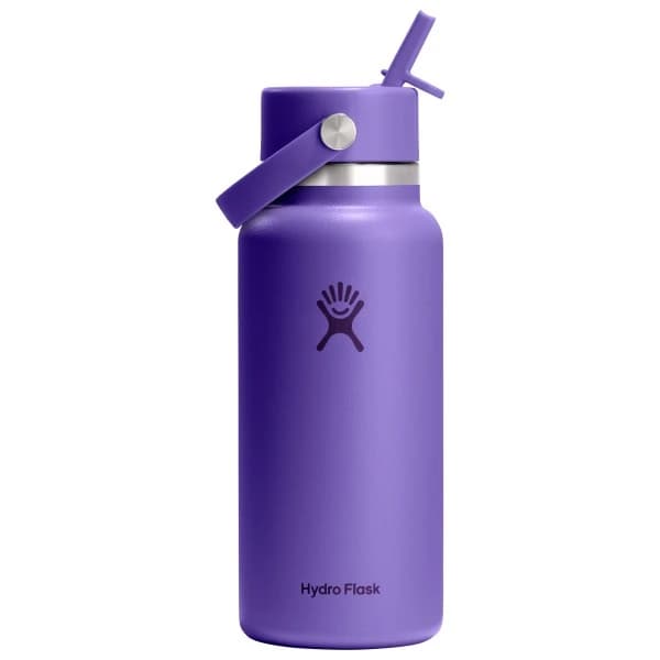 Бутилка за вода Hydro flask Wide Flex Straw Cap Water bottle - Utopia Purple