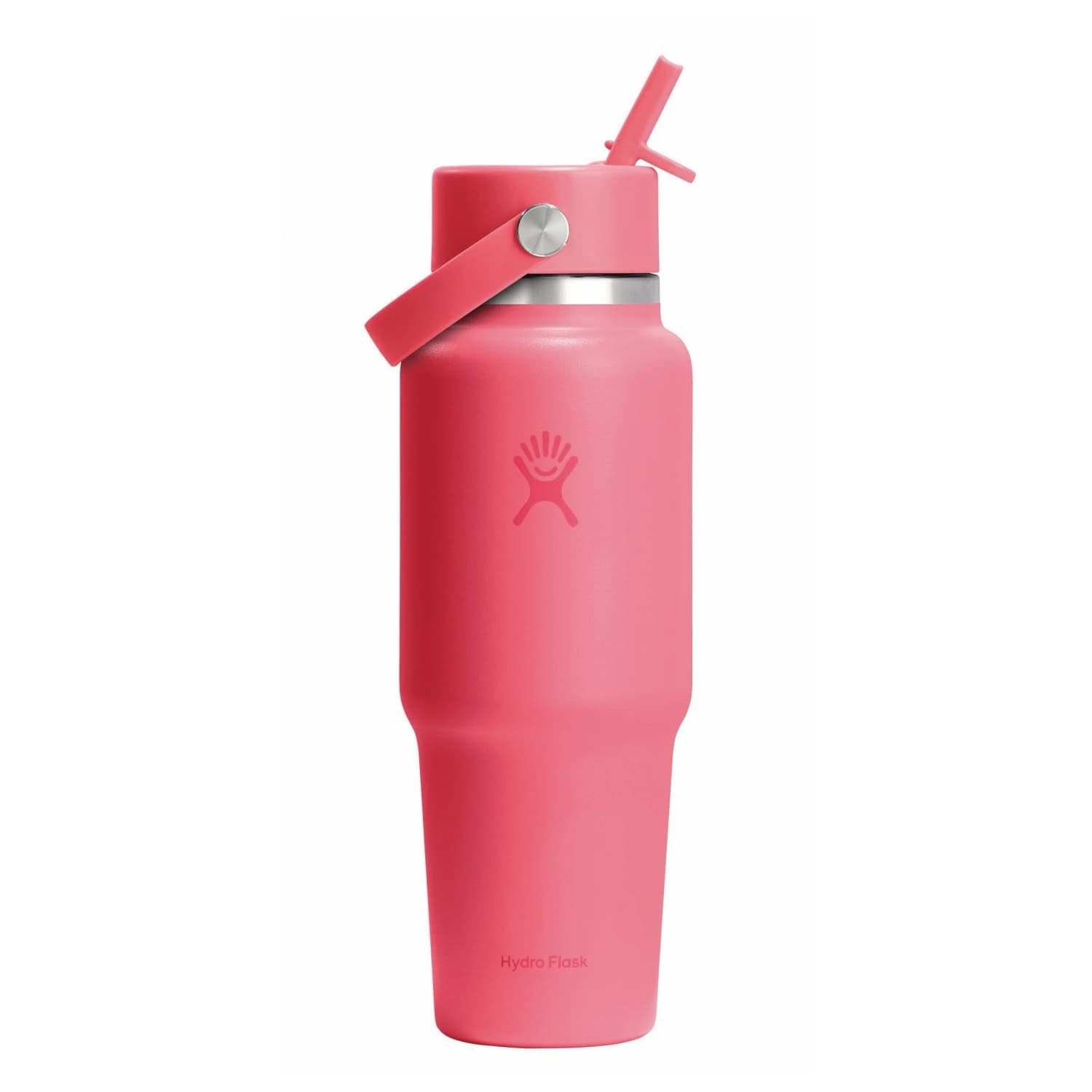Бутилка за вода Hydro Flask Wide Flex Straw Travel Bottle Water bottle - Popstar Pink