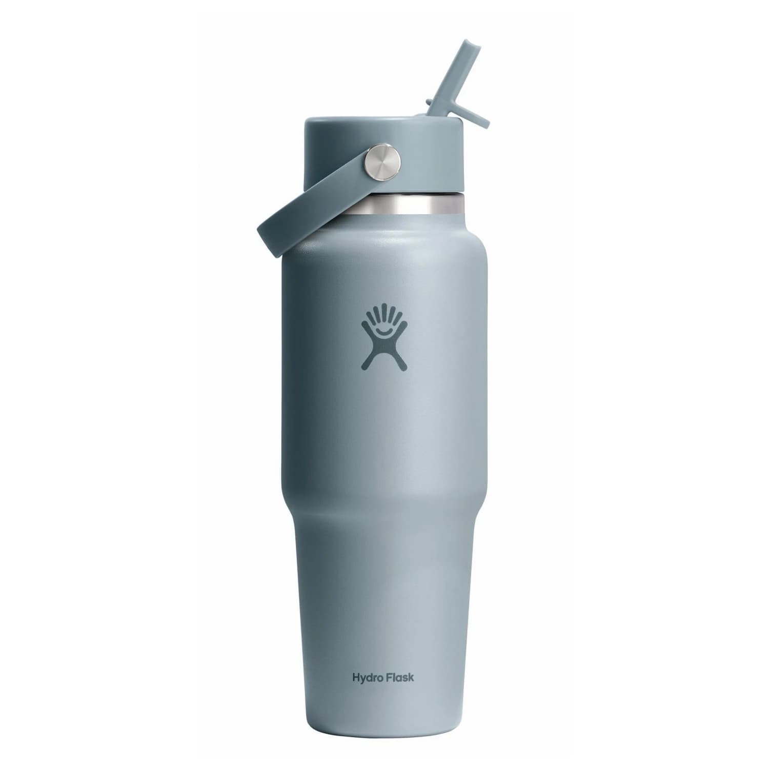 Бутилка за вода Hydro Flask Wide Flex Straw Travel Bottle Water bottle - Shale Gray