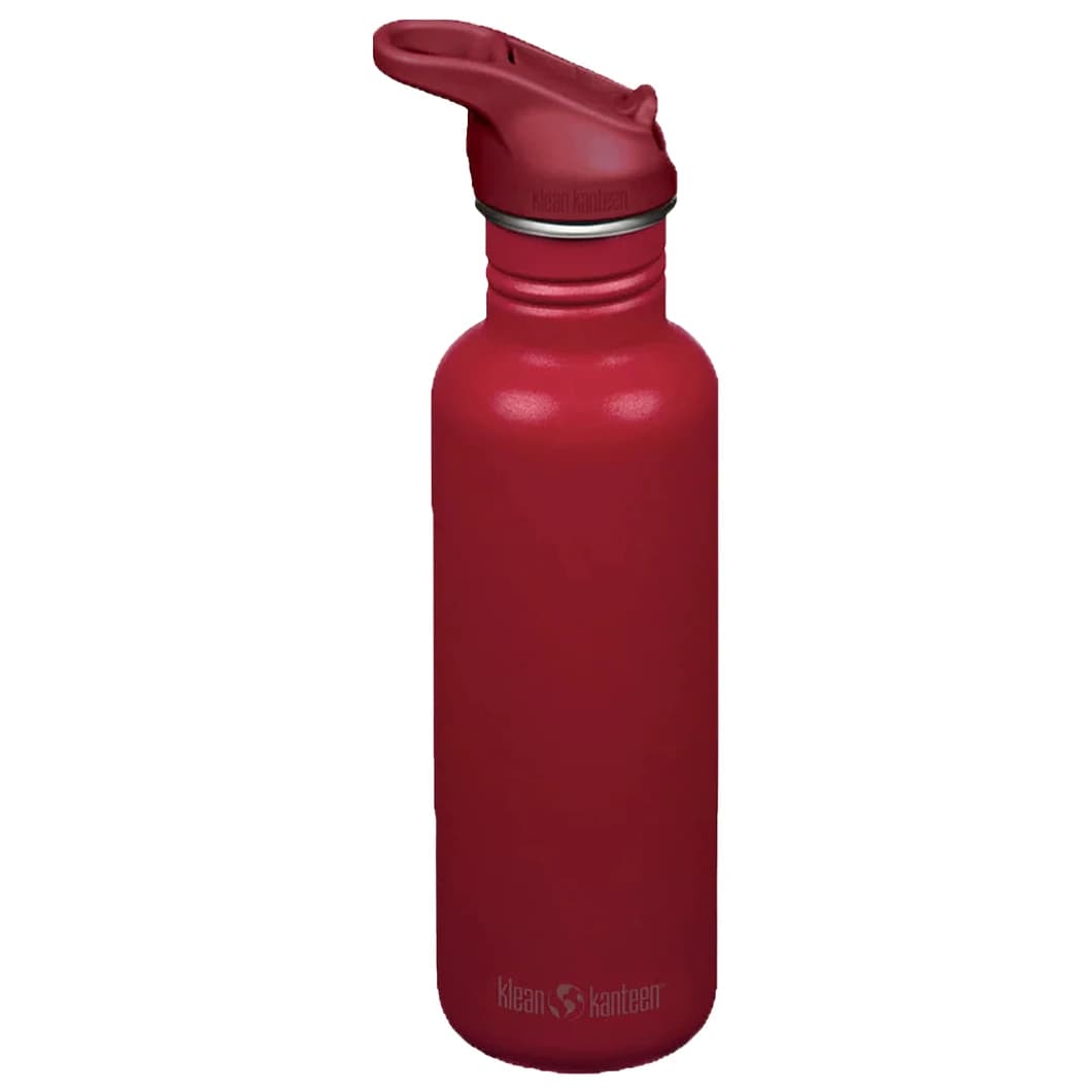 Бутилка за вода Klean kanteen Classic Flip Sport Water bottle - Garnet