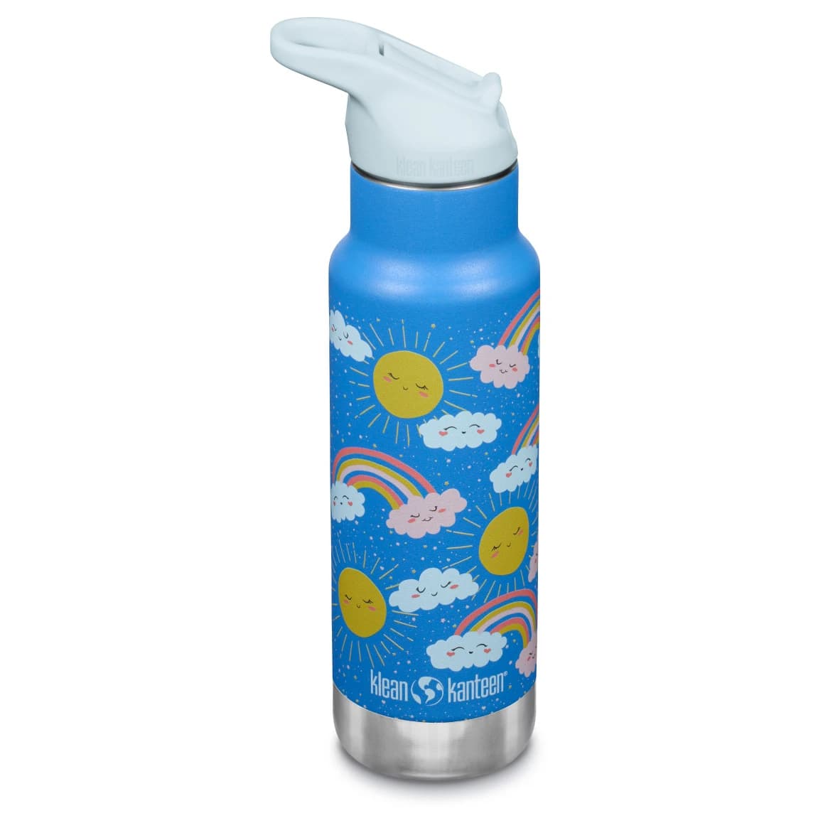 Детска термо бутилка Klean kanteen Kid's Classic Narrow VI Flip Sport Insulated bottle - Rainbows