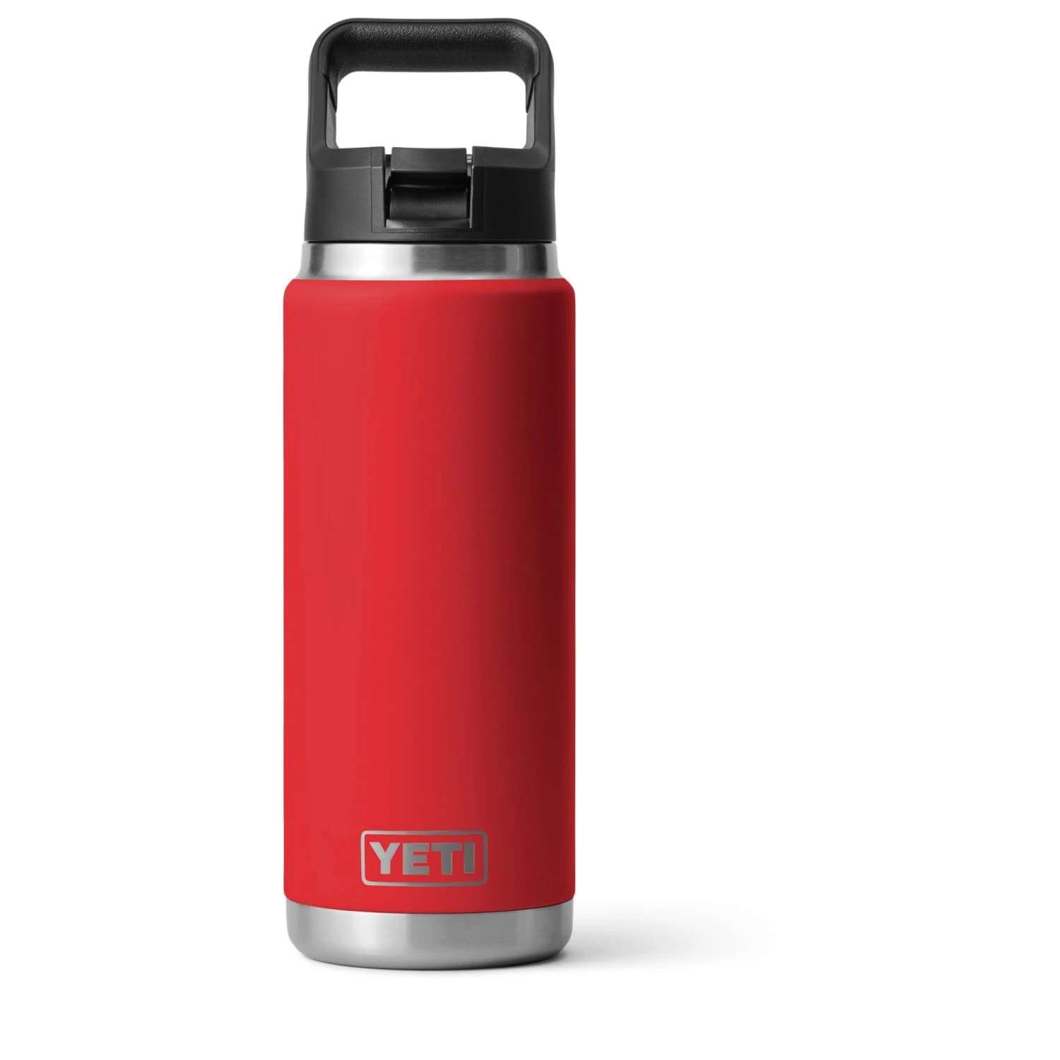 Термо бутилка Yeti coolers Rambler Straw Bottle Cap Insulated bottle - Rescue Red