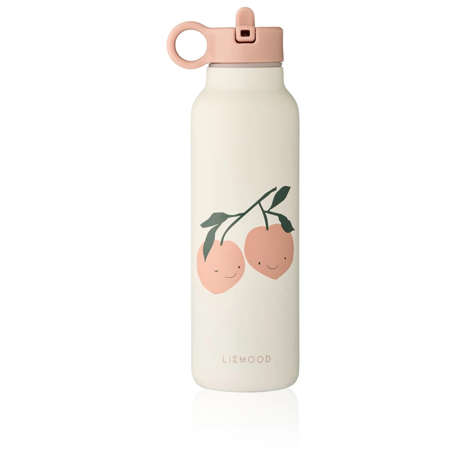 Детска термо бутилка Liewood Kid's Falk Water Bottle Insulated bottle - Peach Me / Sea Shell