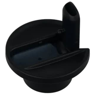 Капачка за бутилка Dopper Flip Straw Lid - Black