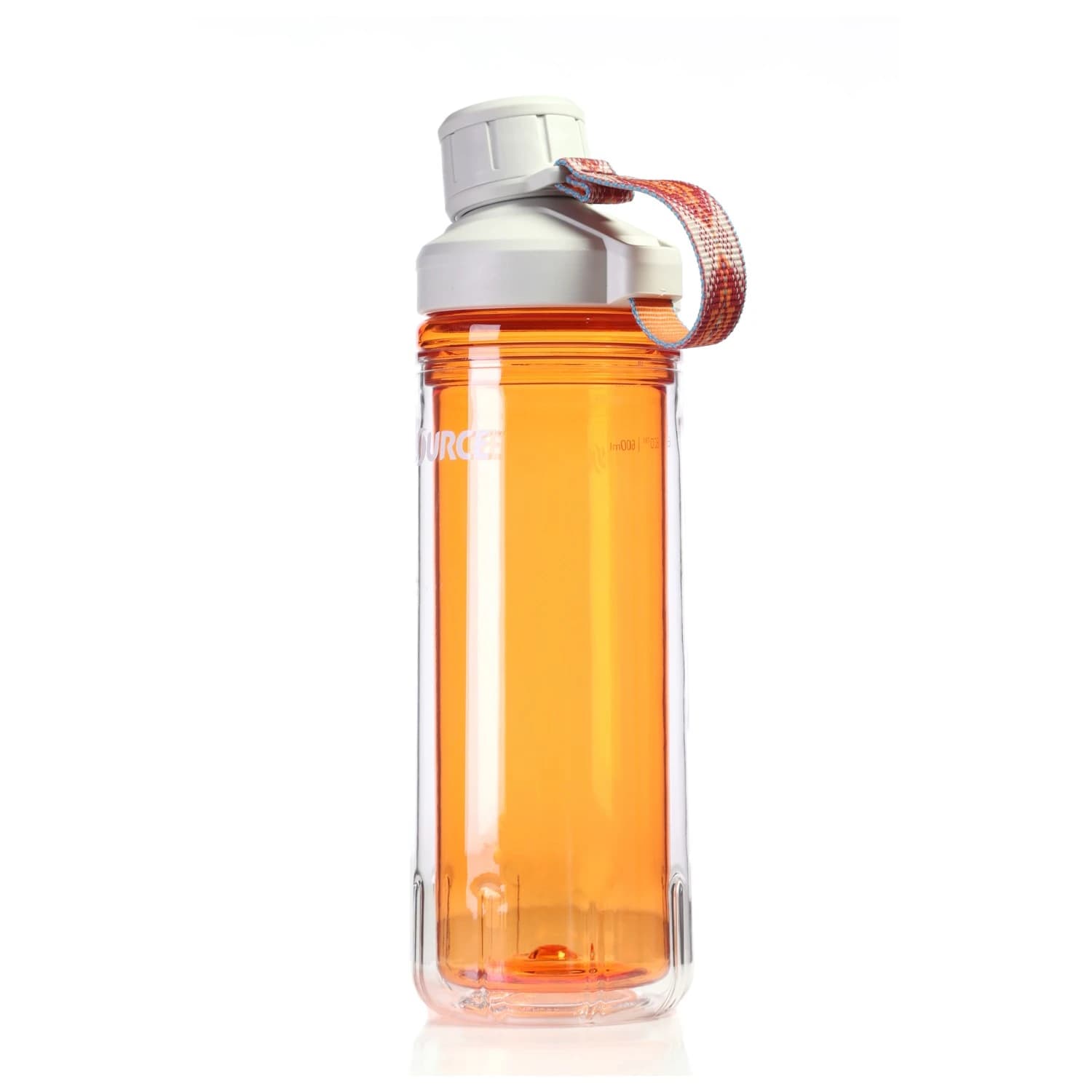Бутилка за вода Source Eco Tritan Double Wall Clickseal Water bottle - Amber Orange