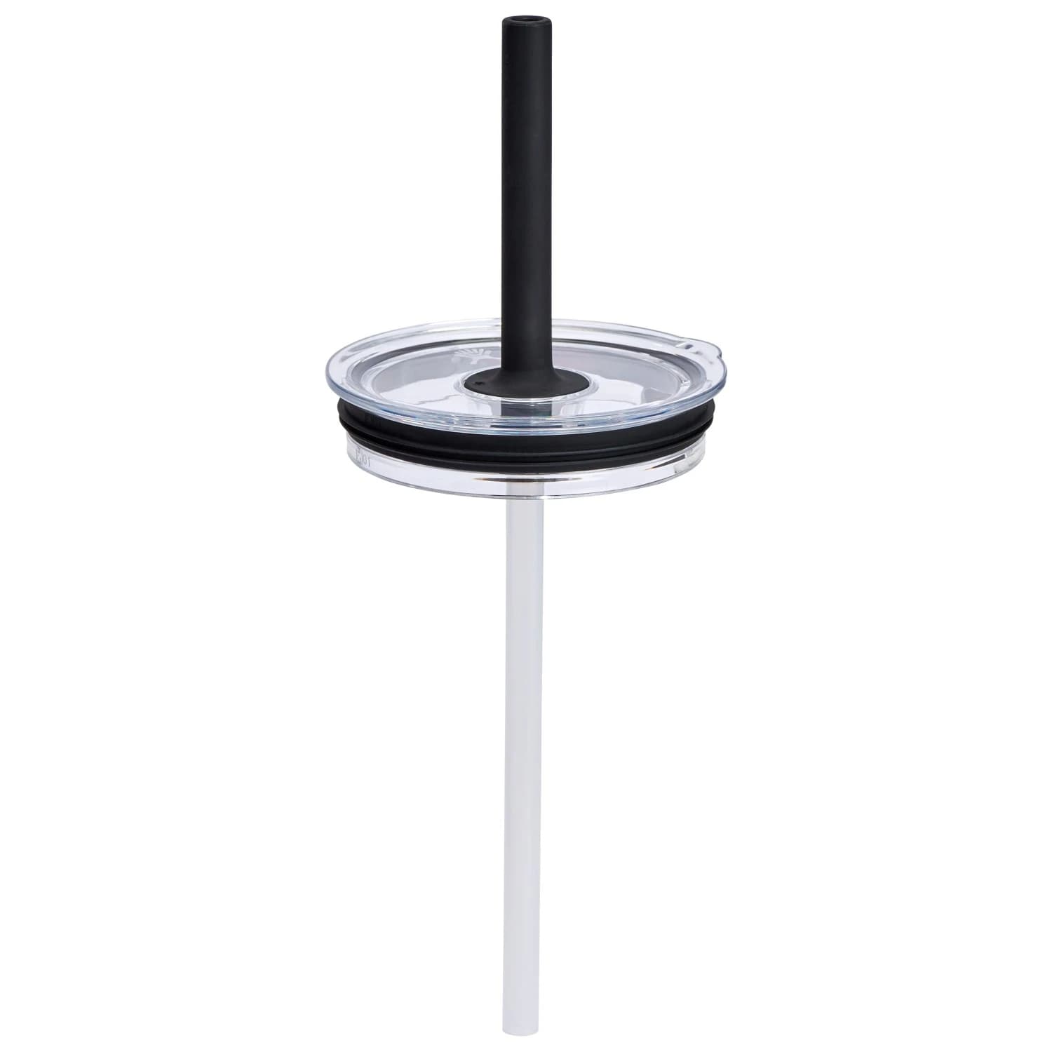 Капачка за бутилка Hydro Flask Press-In All Around Tumbler Straw Lid Clear Lid - Clear / Black
