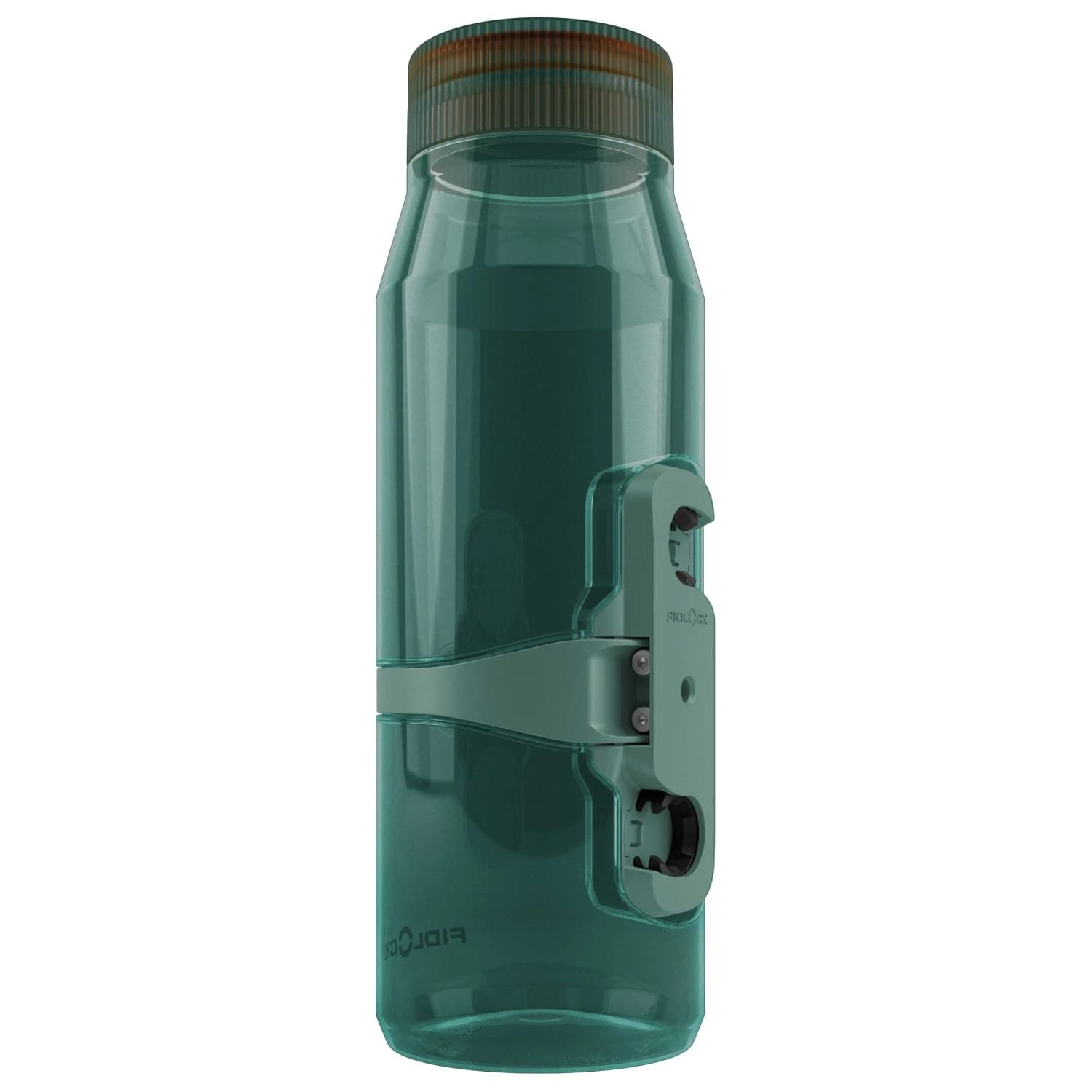 Бутилка за велосипед Fidlock Twist Single Bottle Life 700 Cycling water bottles - Transparent Grün / Fidlock Logo