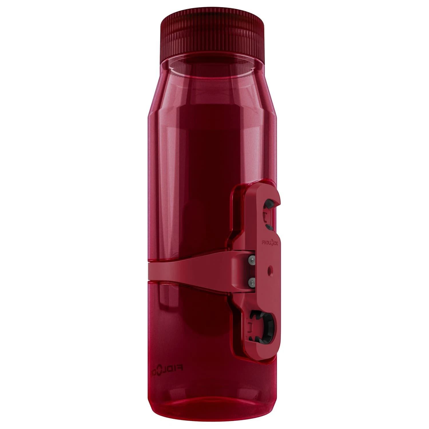 Бутилка за велосипед Fidlock Twist Single Bottle Life 700 Cycling water bottles - Transparent Rot / Fidlock Logo