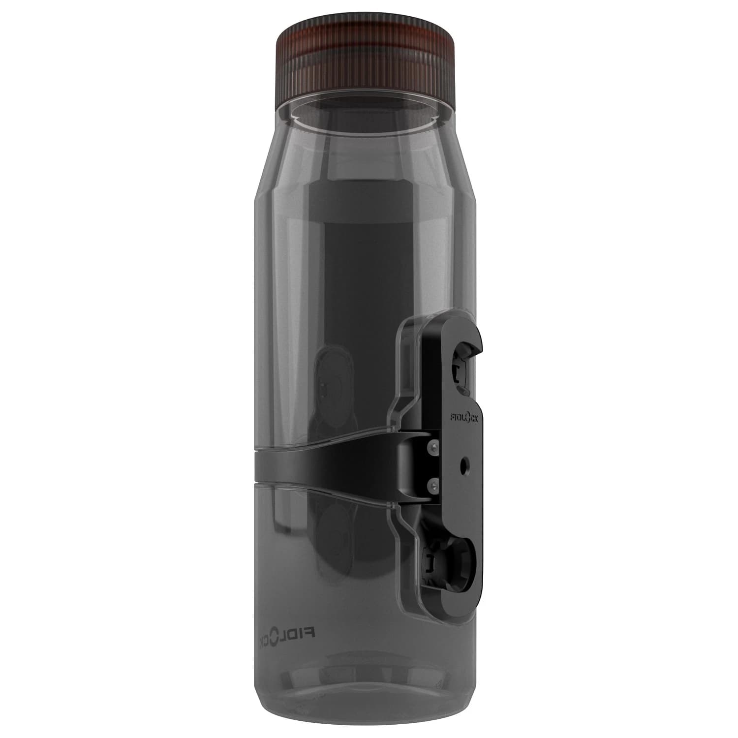 Бутилка за велосипед Fidlock Twist Single Bottle Life 700 Cycling water bottles - Transparent Schwarz / Fidlock Logo