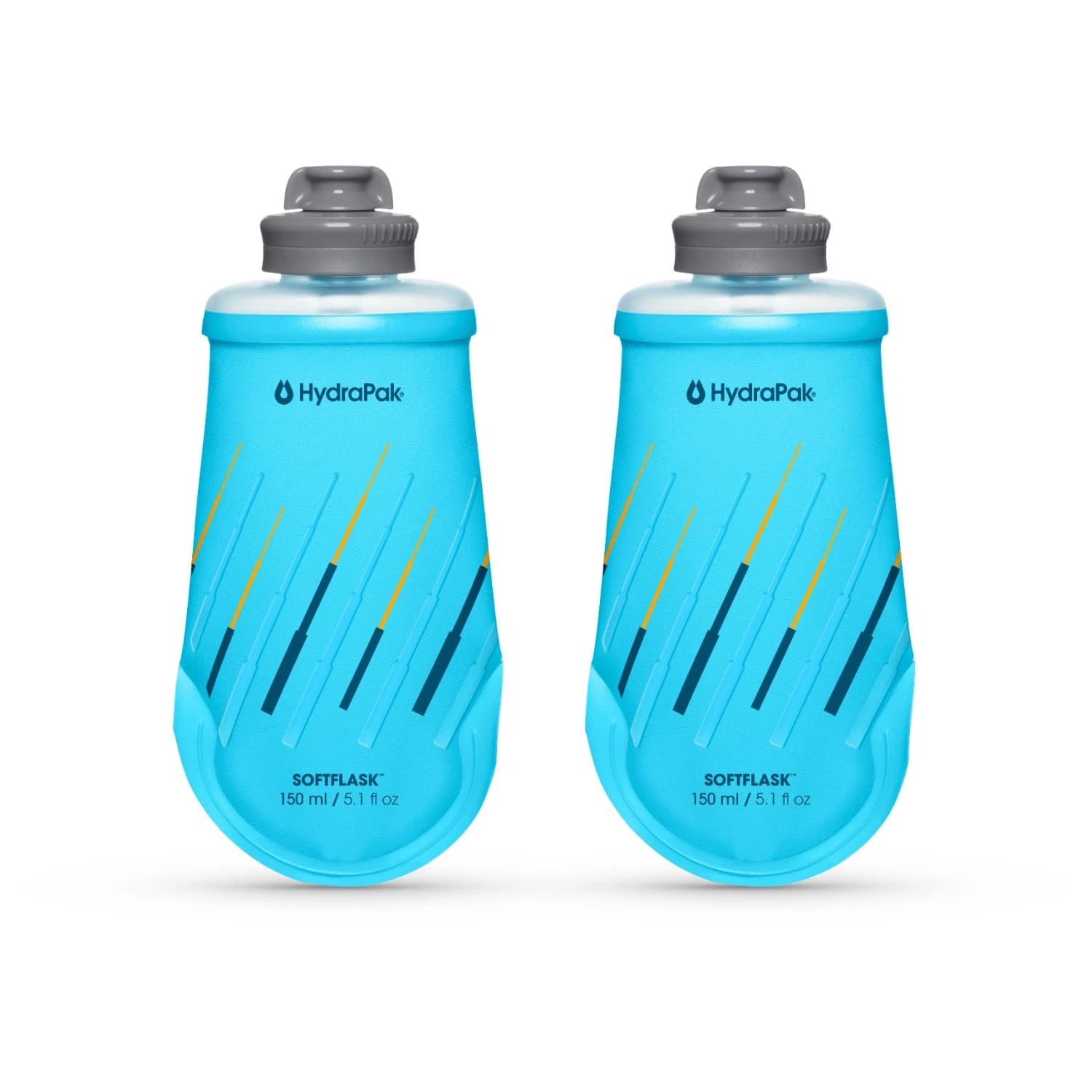 Хидратиращ резервоар Hydrapak Softflask 150 ml 2- Pack Water bottle - Malibu Blue