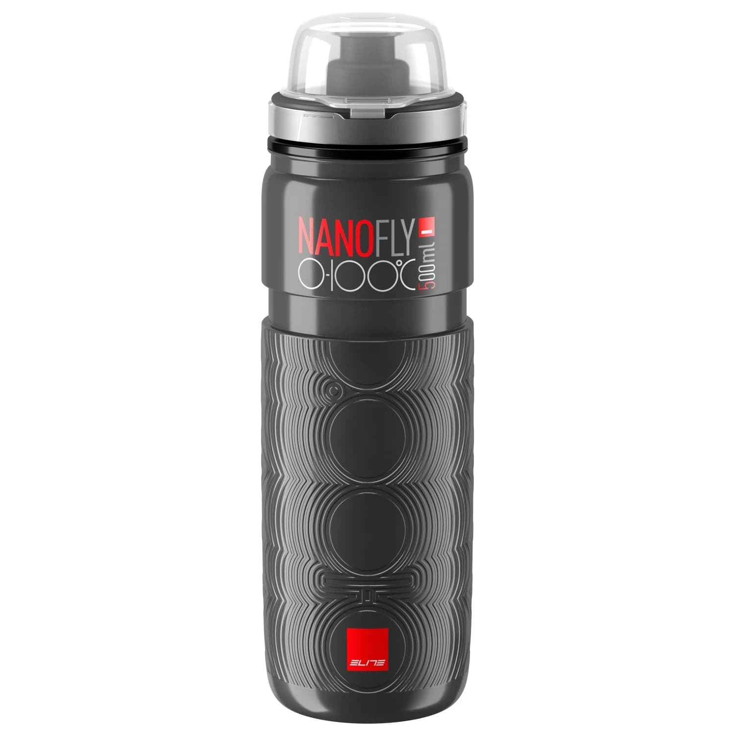 Бутилка за велосипед Elite Thermoflasche Nanofly 0-100° Cycling water bottles - Dunkelgrau