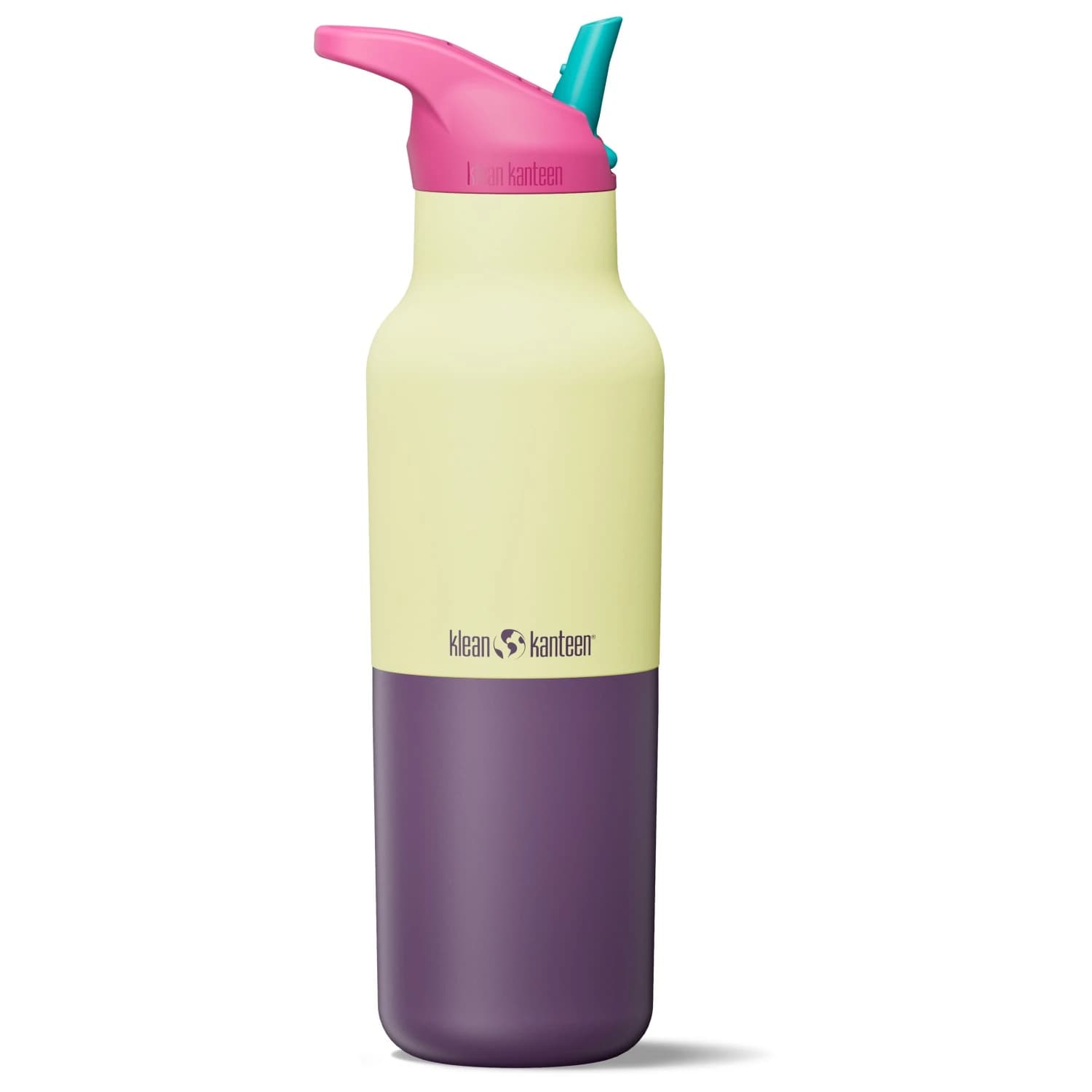 Термо бутилка Klean kanteen Kanteenrise Classic Vi Flip Sport Insulated bottle - Parakeet Kaleidoscope