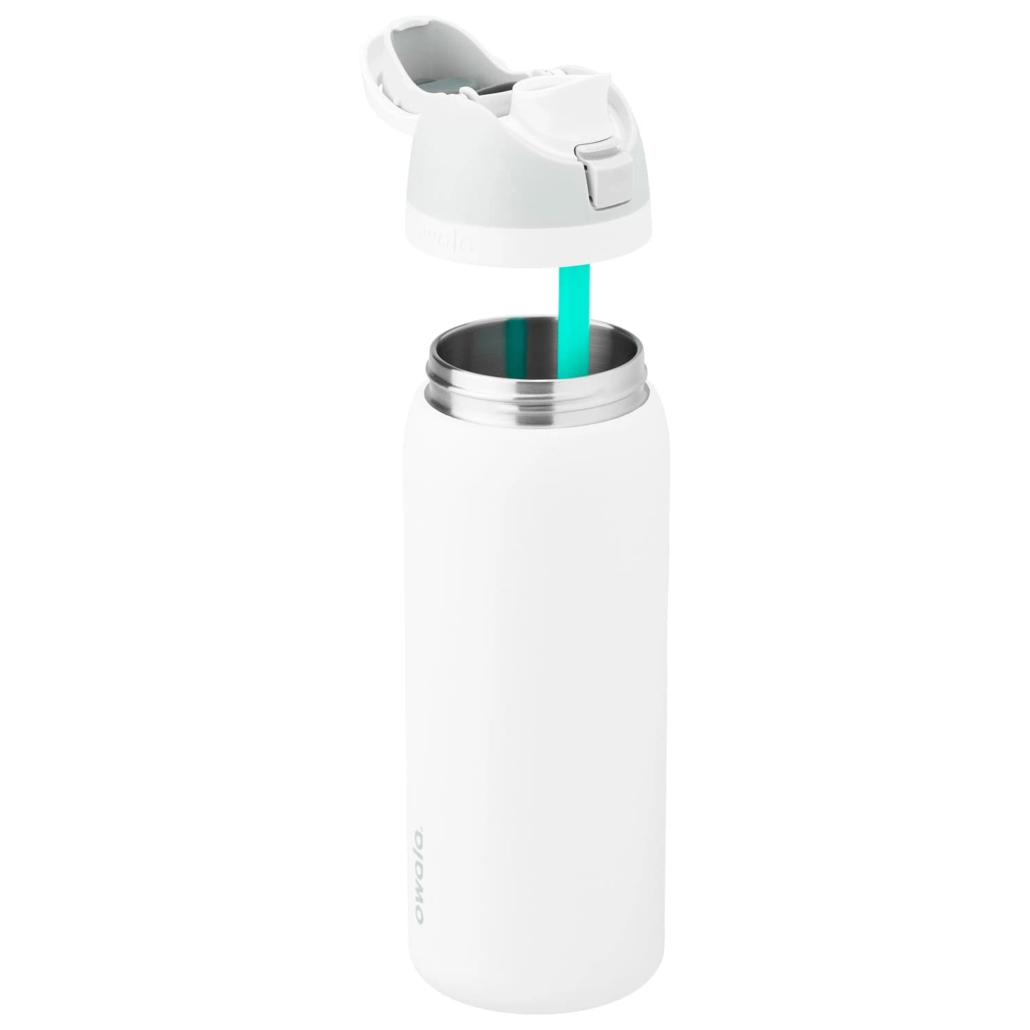 Термо бутилка Owala Freesip 950 ml Insulated bottle - White (Shy Marshmallow)