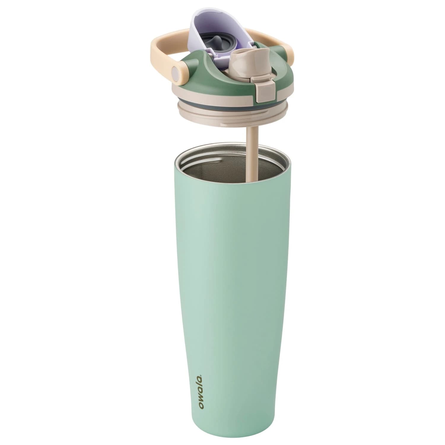 Термо бутилка Owala Freesip Sway 1180 ml Insulated bottle - Green (Eucalyptus)