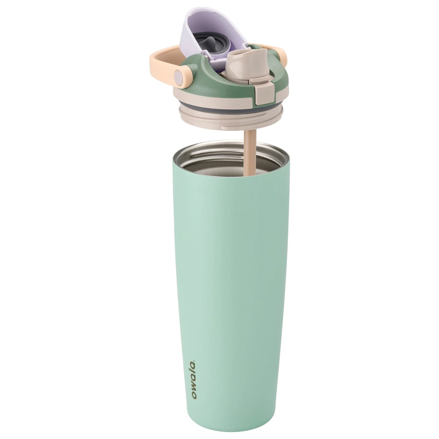 Термо бутилка Owala Freesip Sway 890 ml Insulated bottle - Green (Eucalyptus)