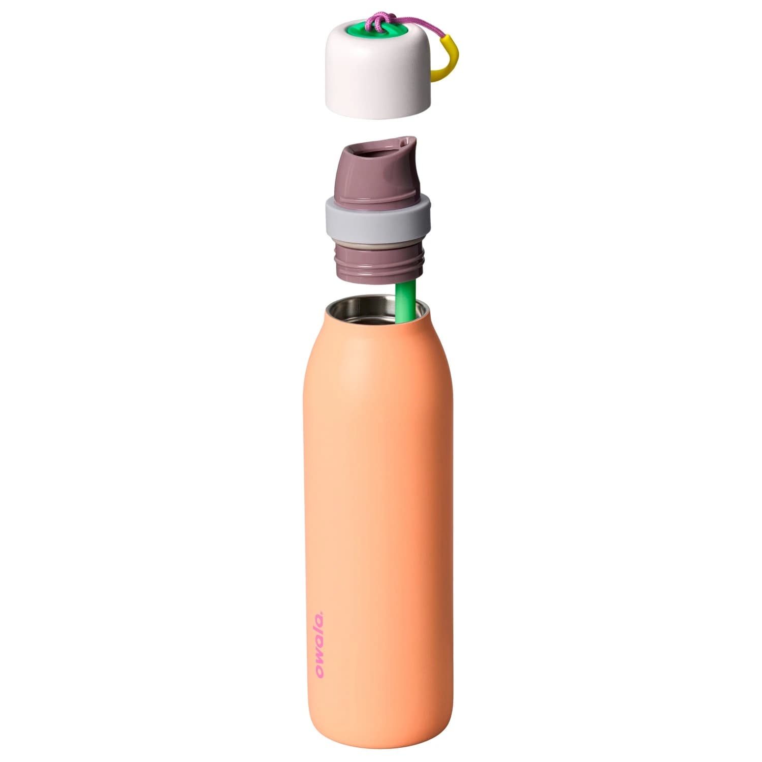 Термо бутилка Owala Freesip Twist 530 ml Insulated bottle - Peachy Keen