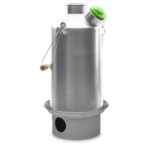 Котлон на твърдо гориво Kelly kettle Base Camp Kettle Solid fuel stoves - Stainless Steel