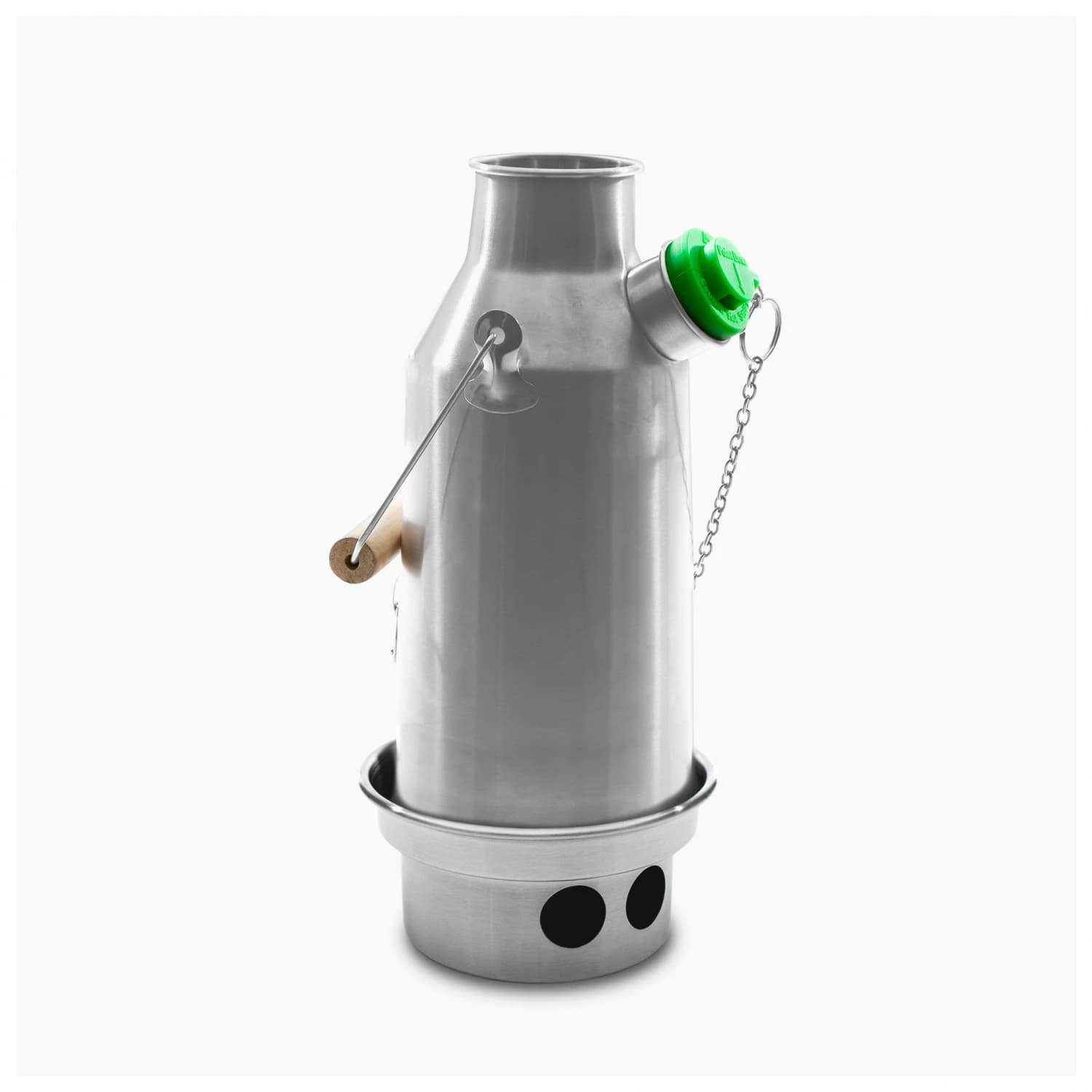 Котлон на твърдо гориво Kelly kettle Trekker Kettle Solid fuel stoves - Stainless Steel
