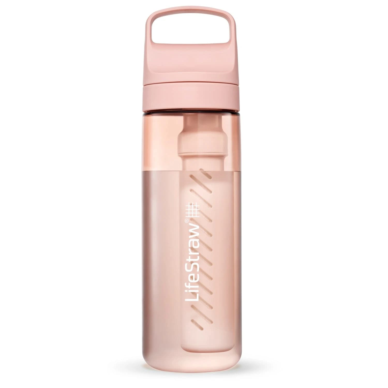 Бутилка с филтър Lifestraw Go Water filter - Cherry Blossom Pink
