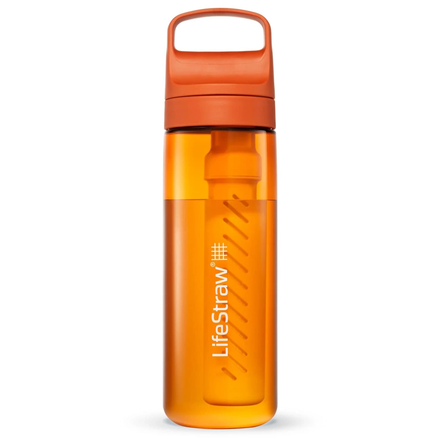 Бутилка с филтър Lifestraw Go Water filter - Kyoto Orange