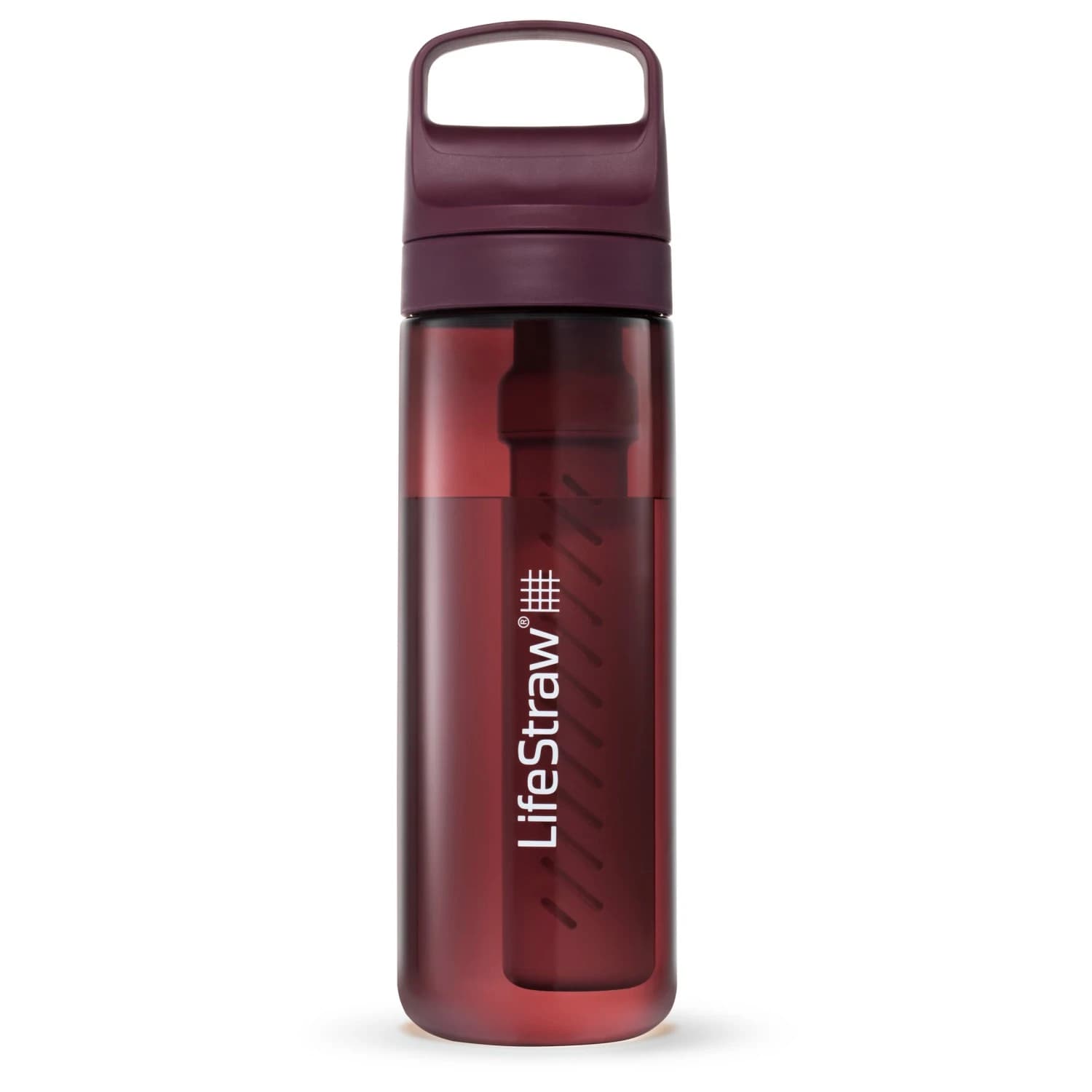 Бутилка с филтър Lifestraw Go Water filter - Merlot Me Away