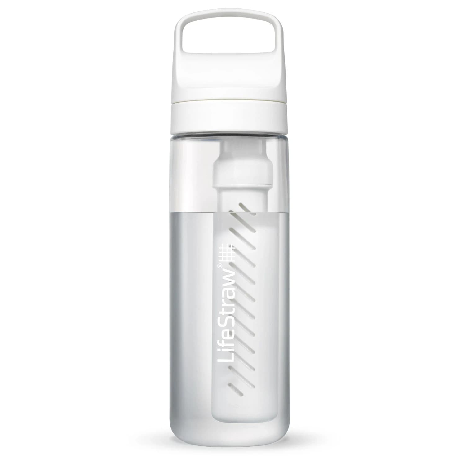 Бутилка с филтър Lifestraw Go Water filter - Polar White