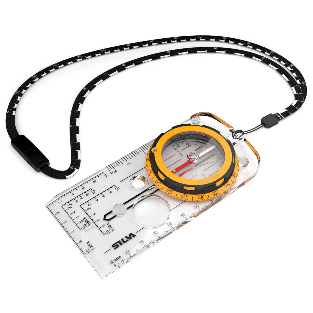 Компас Silva Compass Expedition Compass - White / Yellow / Black