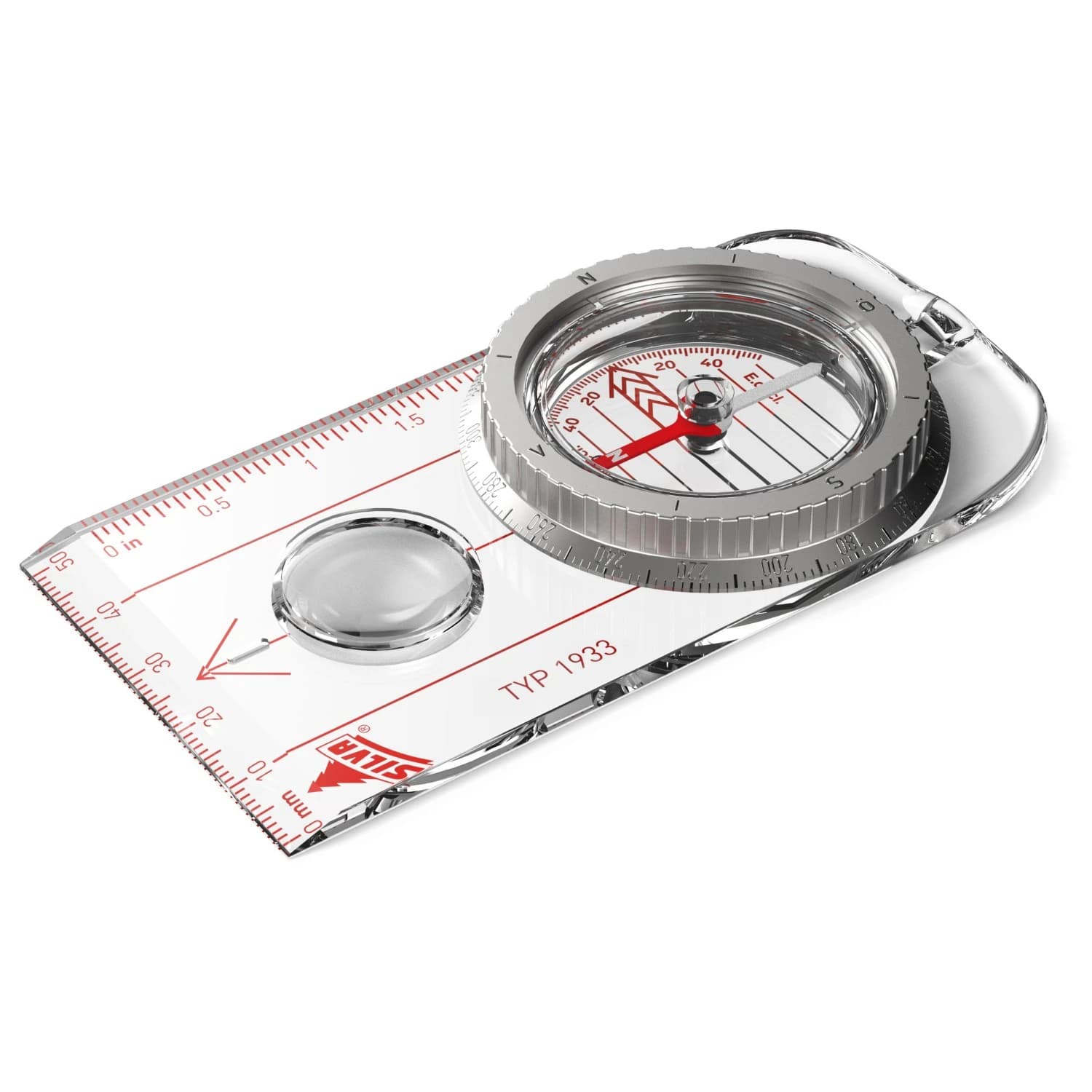 Компас Silva Compass Typ 1933 Compass - Transparent